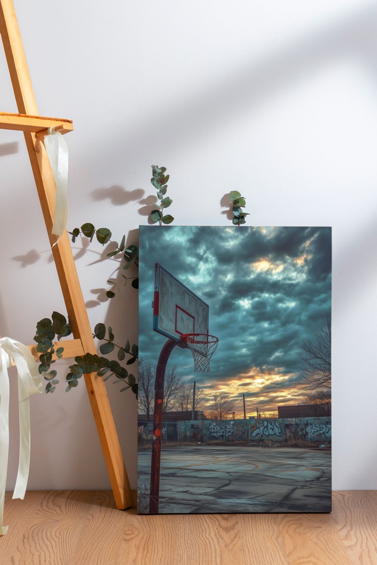 SELMIRA Basketbol Potası Kanvas Tablo