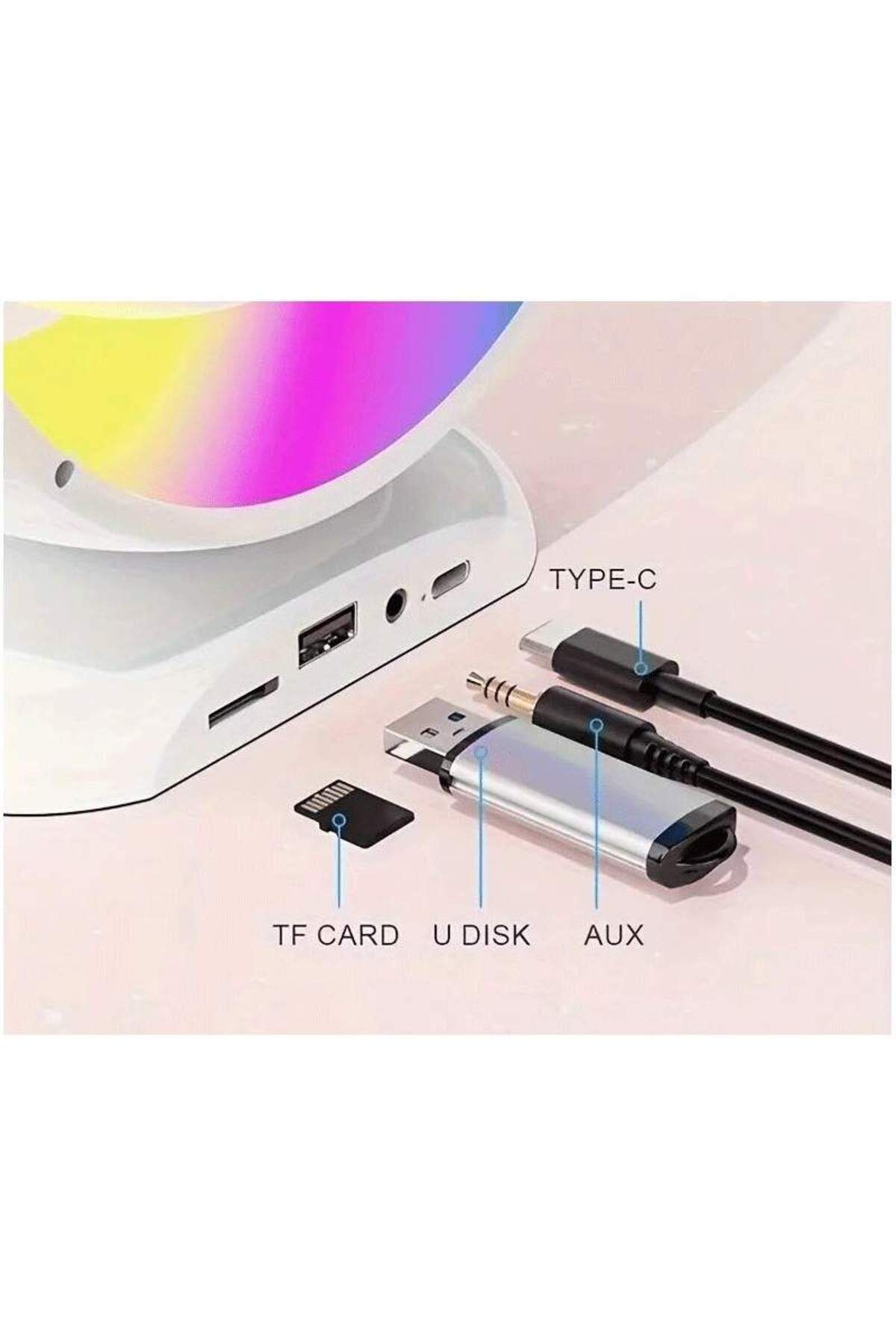 SIKS-Complete Set of SIKS Smart Microphone and Wireless Speaker Station for Karaoke with RGB Led Light 7
