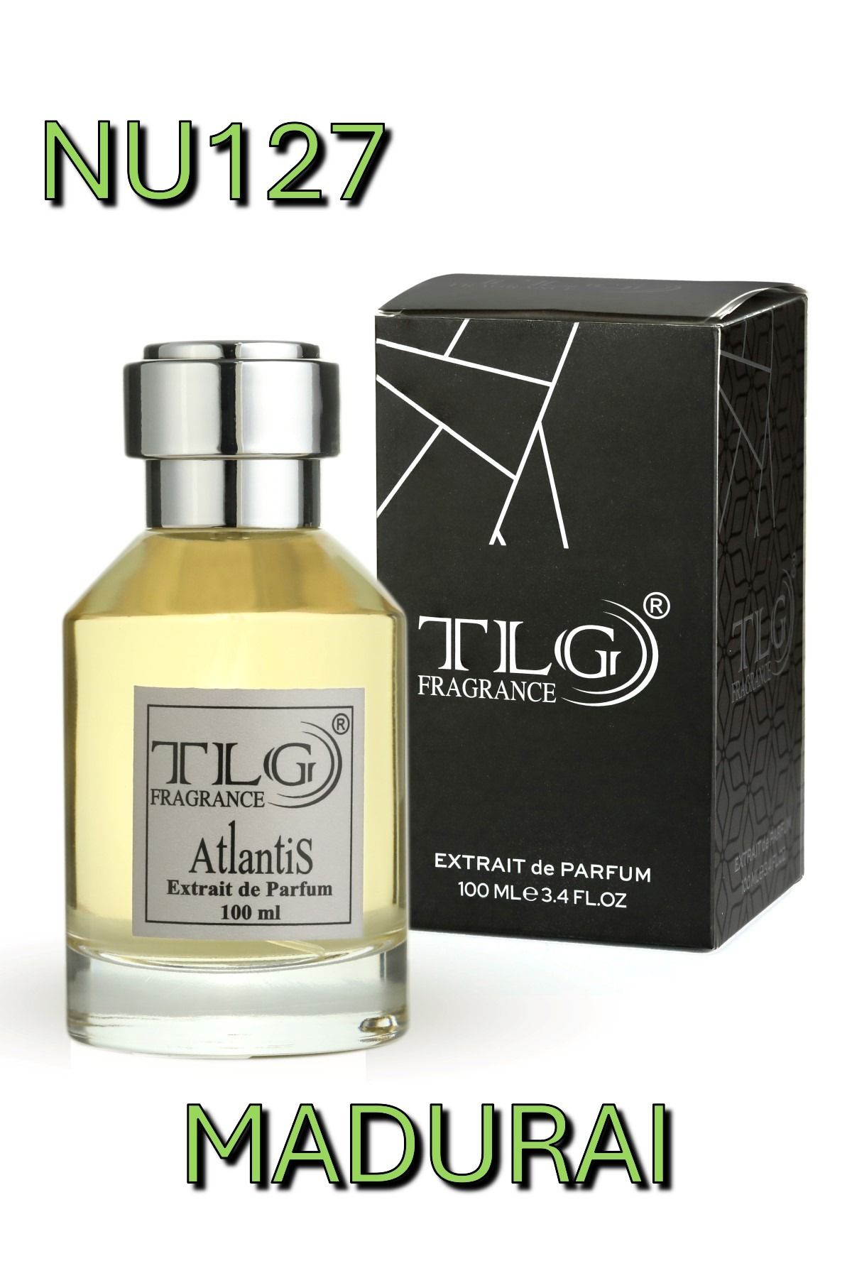 TLG TLGNU127e100 Madurai Niche Extrait Unisex Parfüm, 100 ml