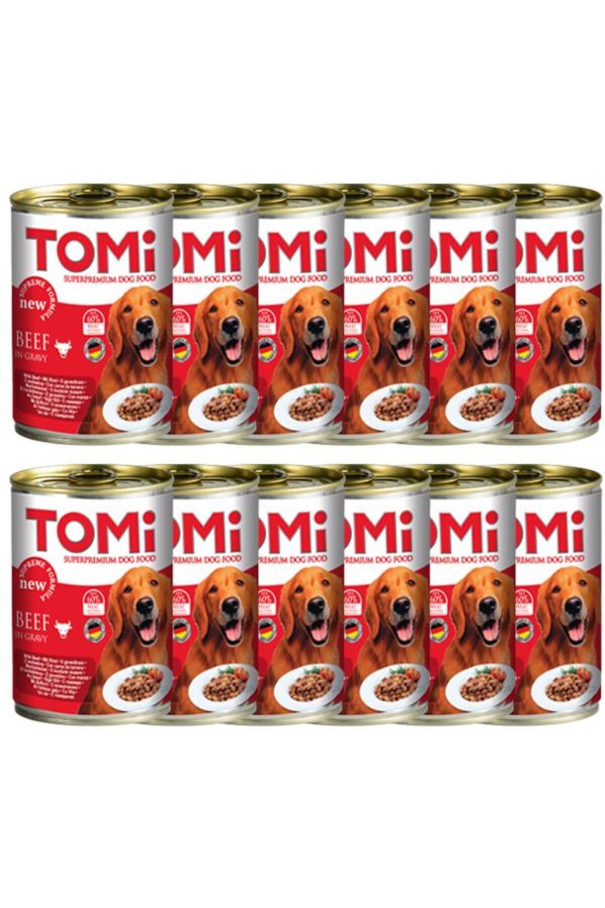 Tomi Dana Etli Konserve Yetişkin Köpek Maması 400gr 12lı