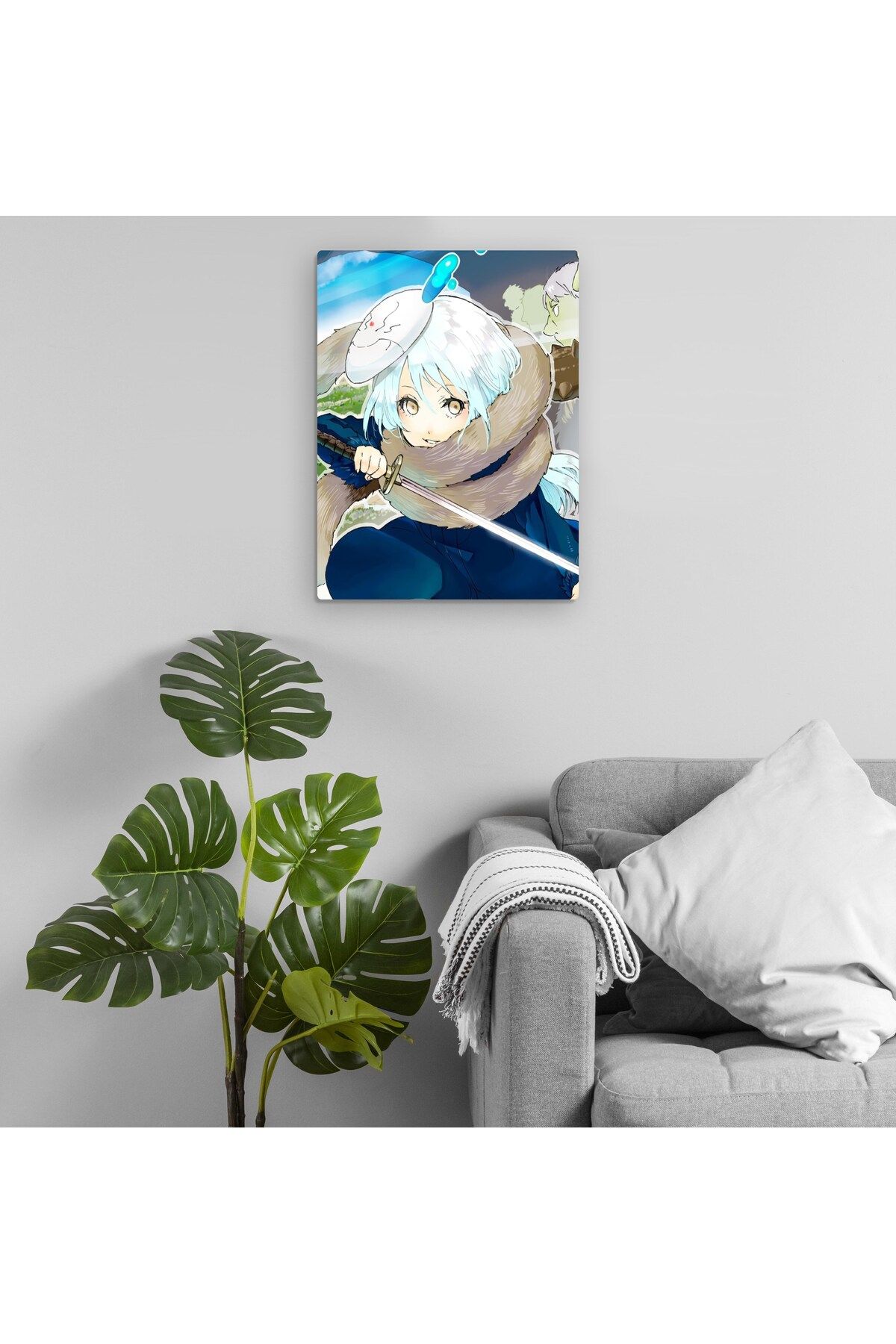 Pixxa That Time I Got Reincarnated As A Slime Metal Tablo Model 2