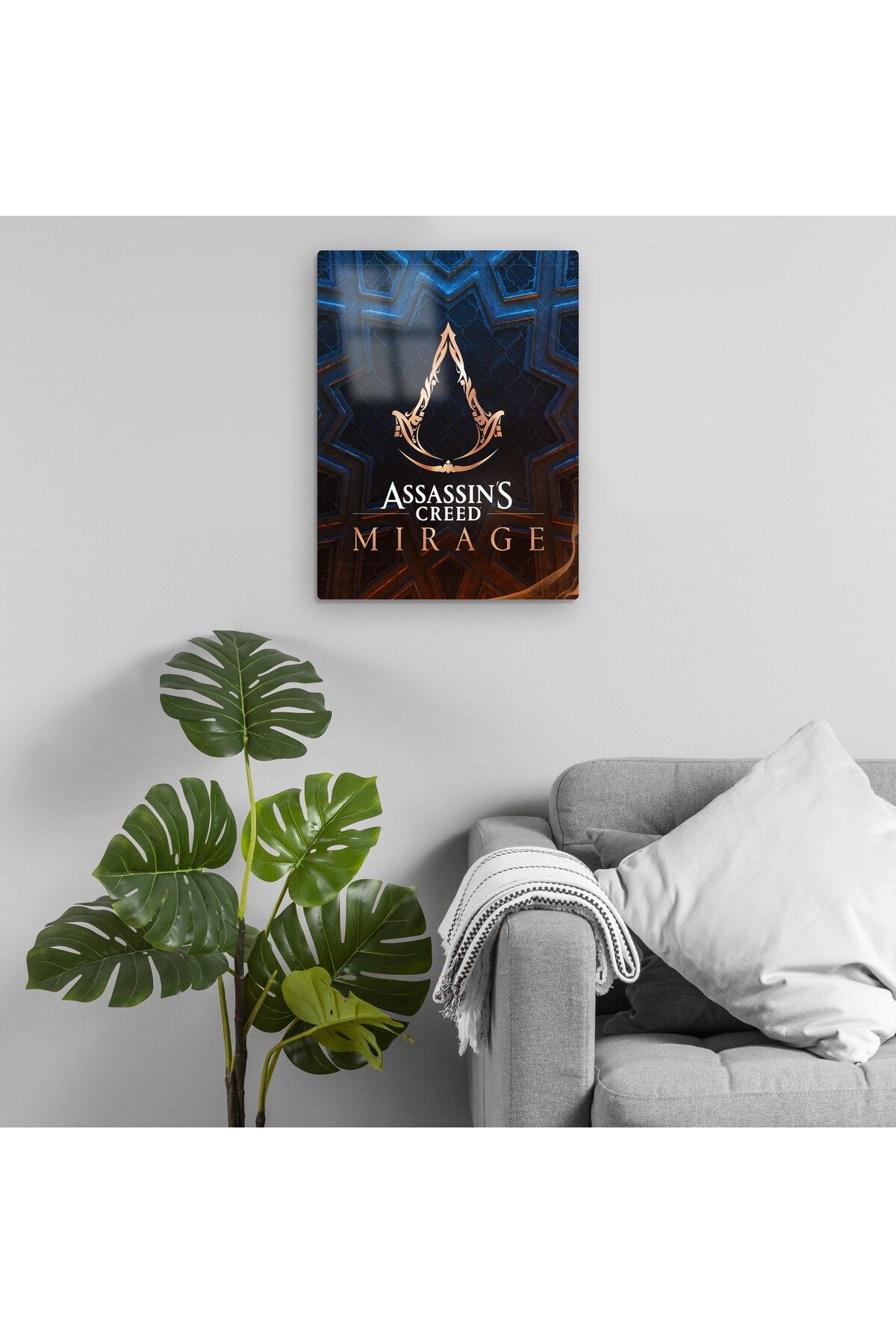 Pixxa Assassin's Creed Mirage Metal Tablo Model 1