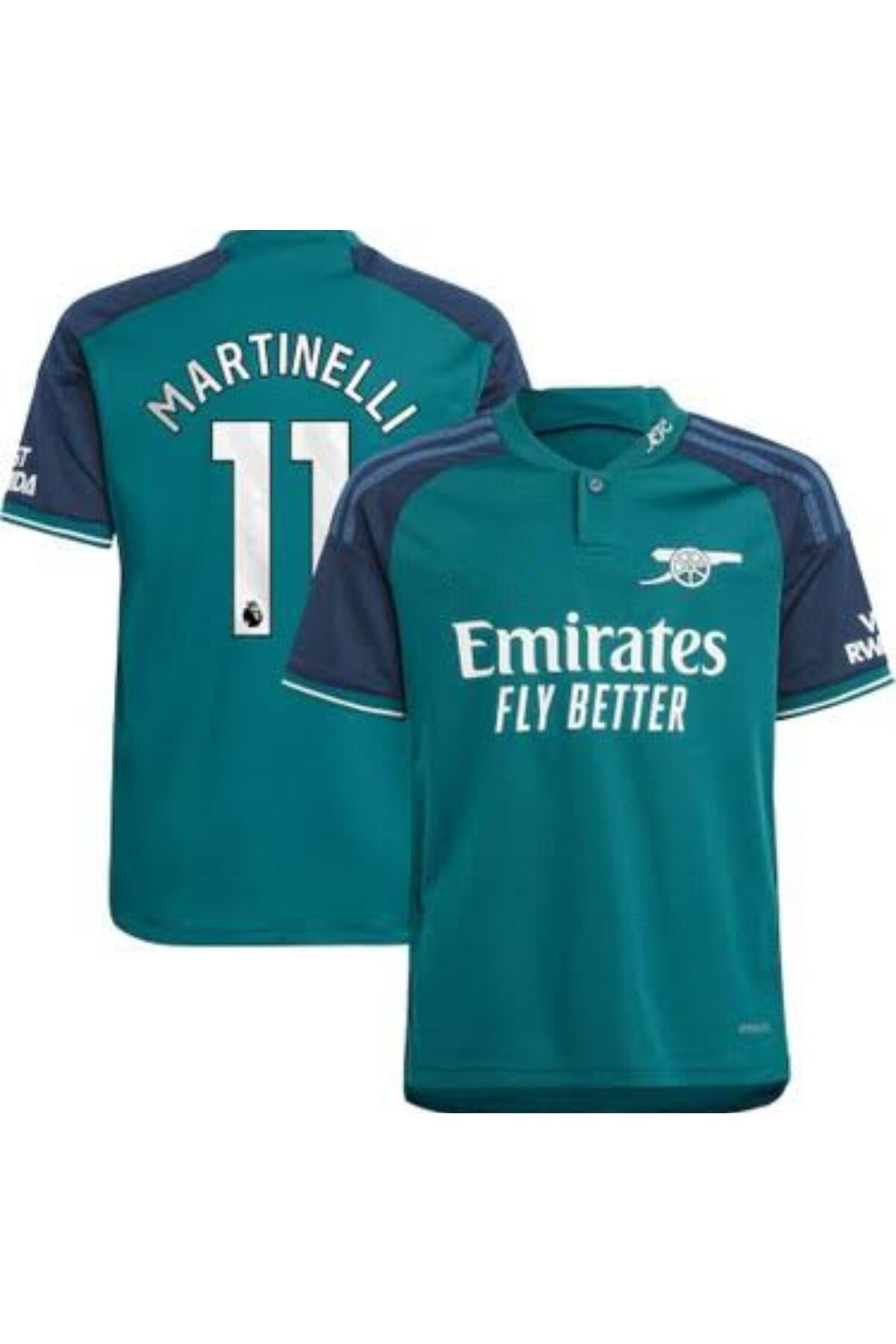 BREATHLESS A.r.s.e.n.a.l 2023--24 Sezonu Gabriel Martinelli Deplasman Forması
