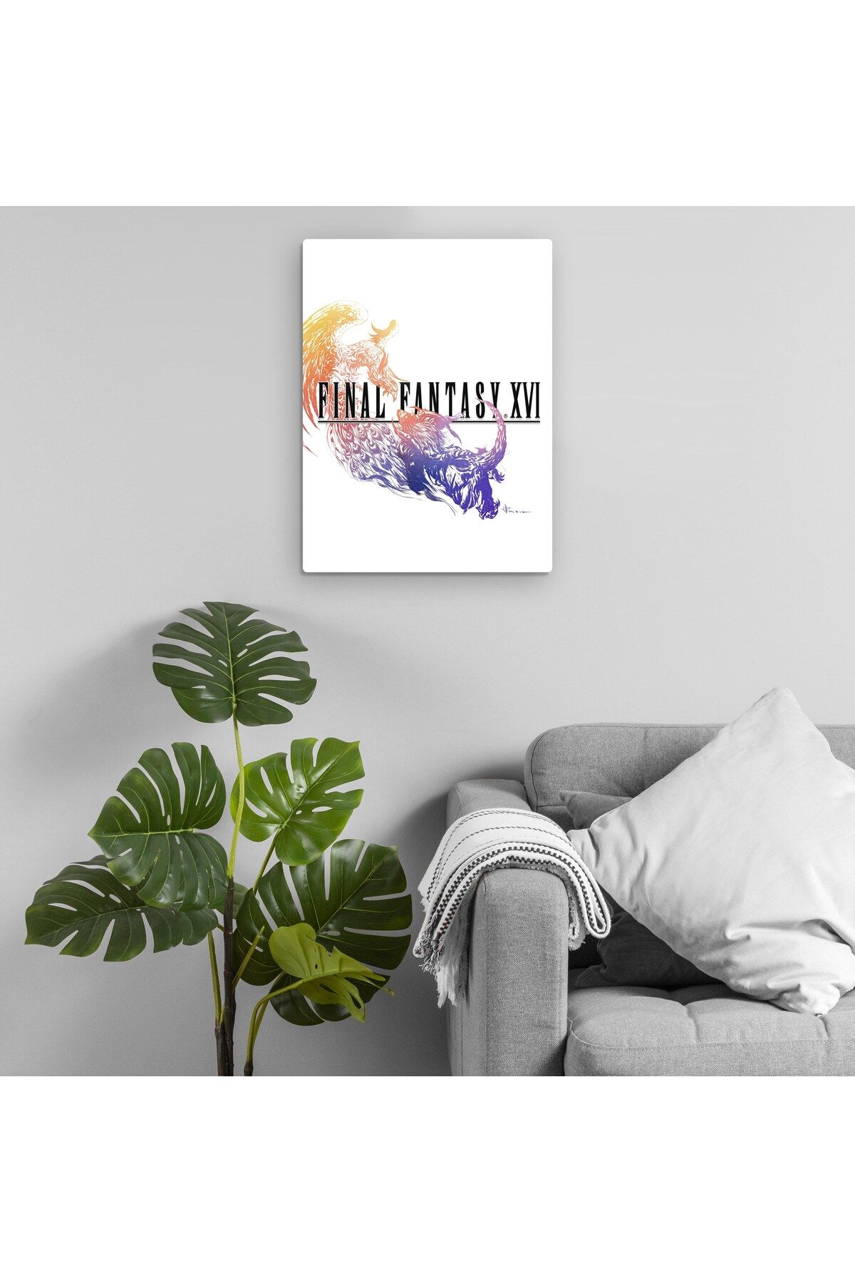 Pixxa Final Fantasy 16 - XVI Metal Tablo Model 2
