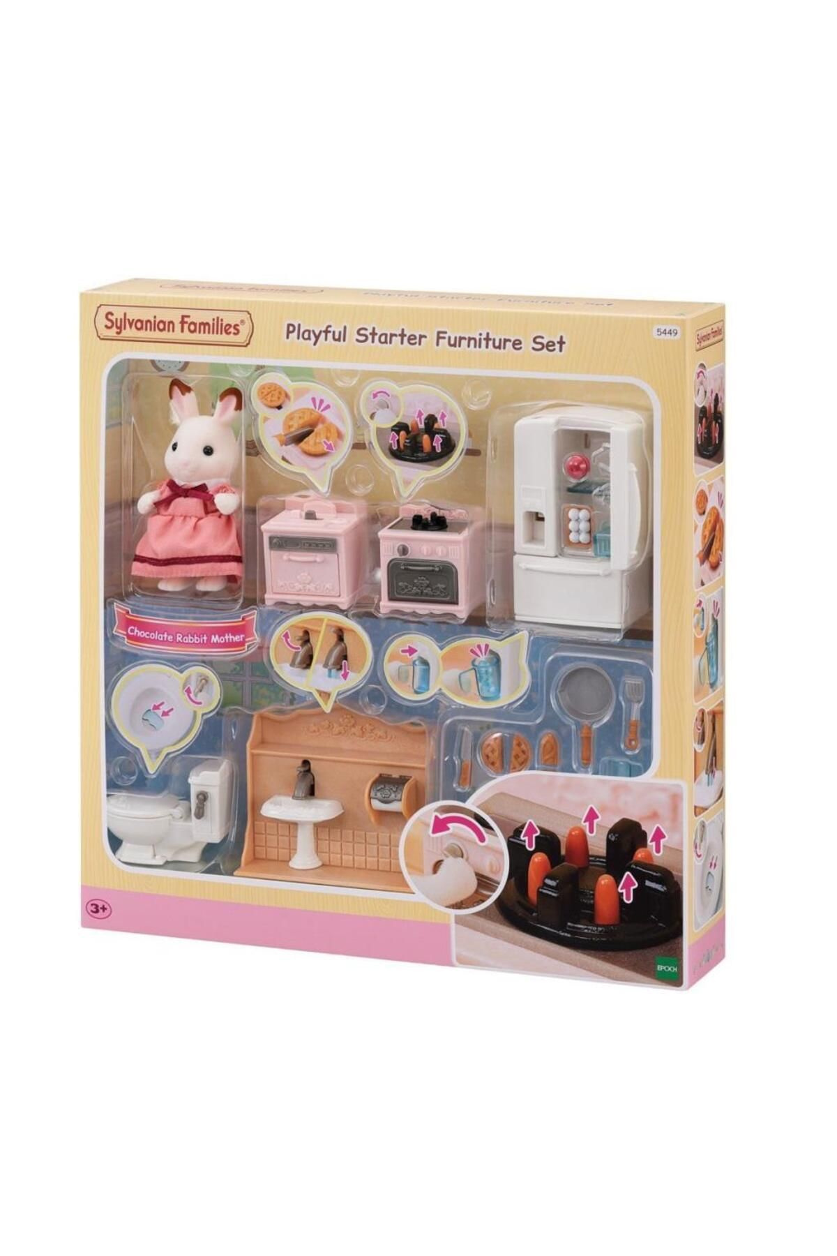 BLACK SPACE 5449 Sylvanian Families Mobilya Seti -figürler dahil değil +3 yaş