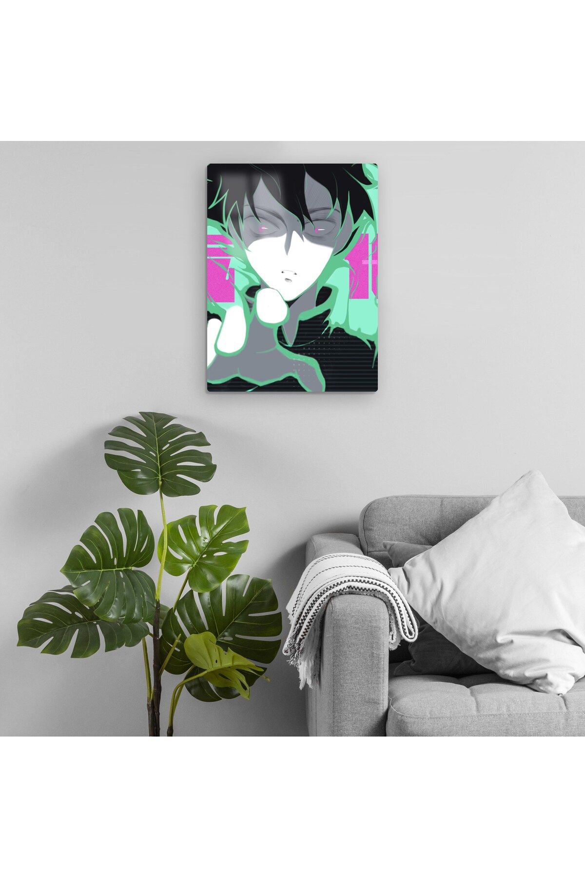 Pixxa Mob Psycho 100 Metal Tablo Model 2
