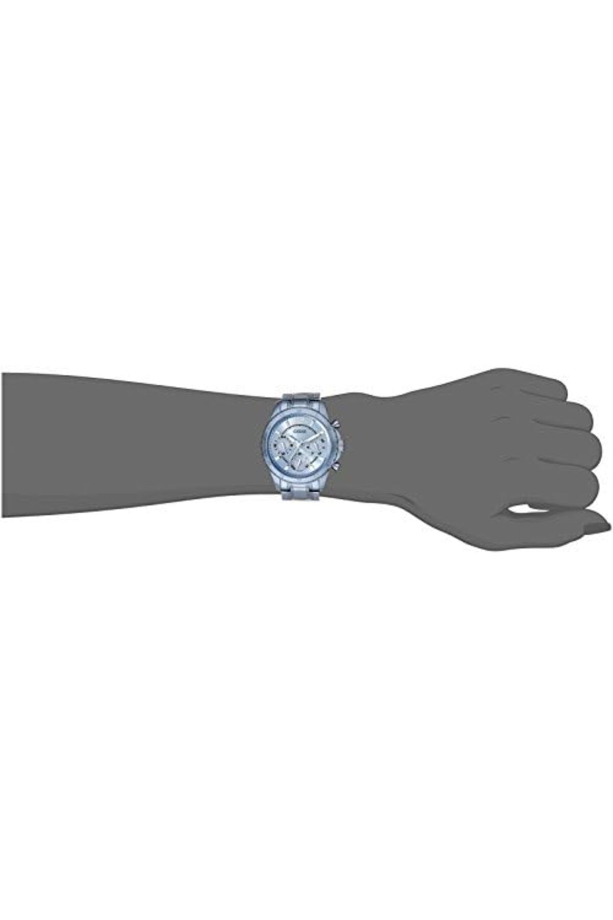 Guess-Womens U0704L2 Iconic Sky Blue Watch with Multi-Function Dial 4