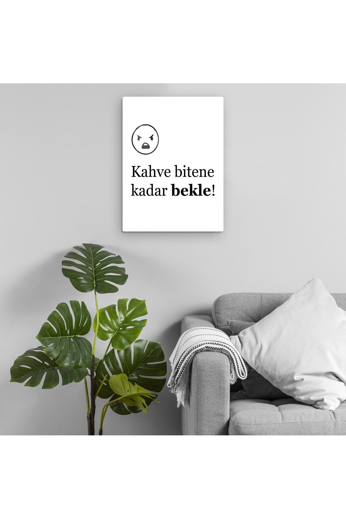 Pixxa Kahve ve Sinir - Kahve Sevgisi Metal Tablo Model 1