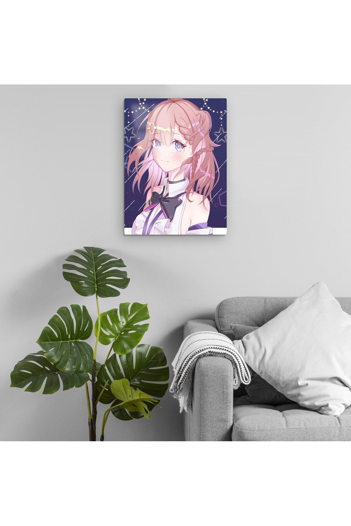 Pixxa Asta - Honkai: Star Rail Metal Tablo Model 3