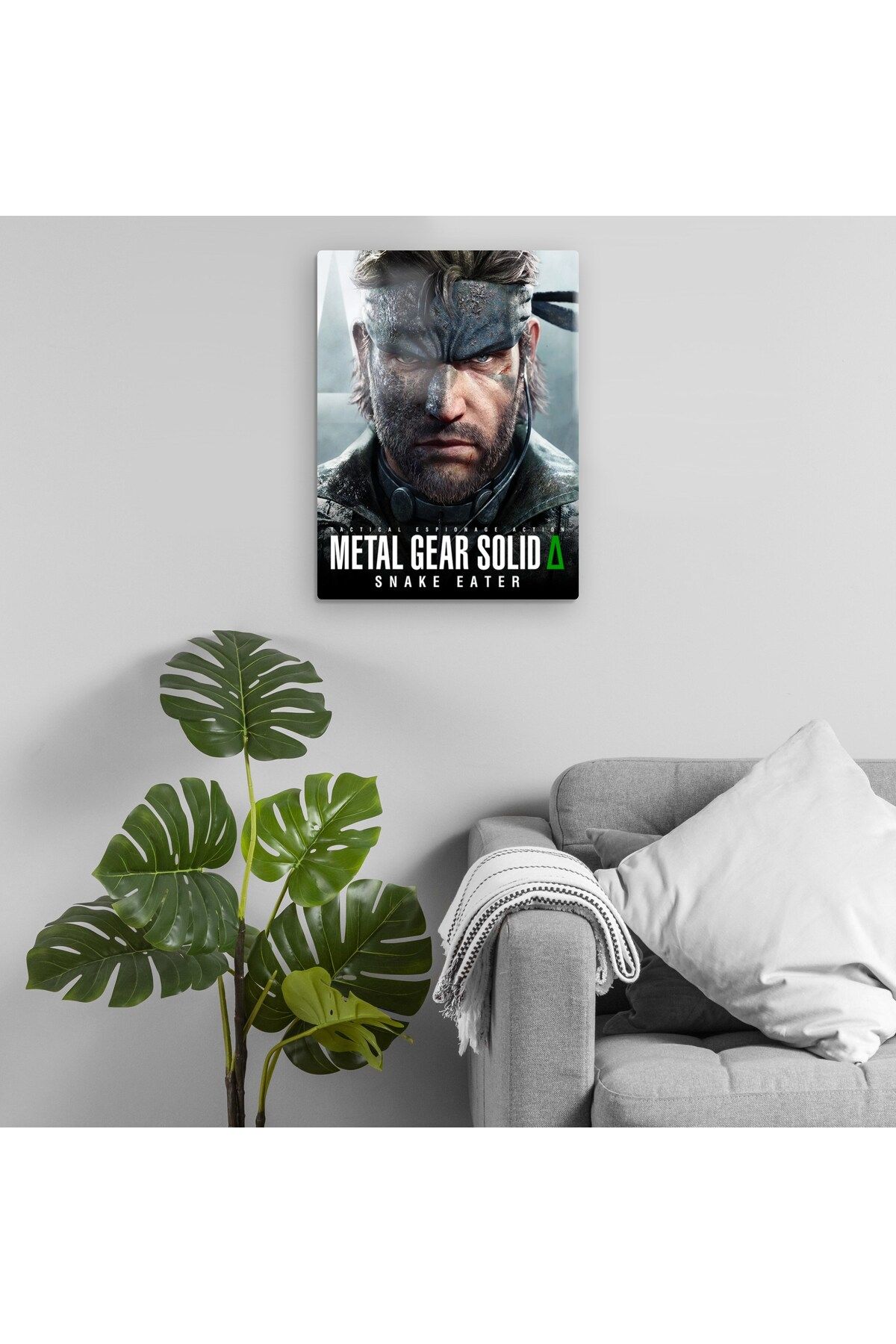Pixxa Metal Gear Solid Delta: Snake Eater Metal Tablo Model 1