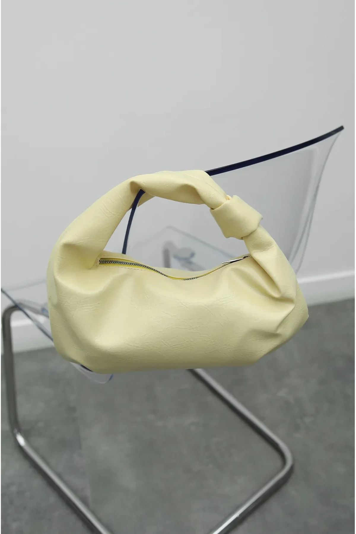 BAGS Ember Sarı El Çantası