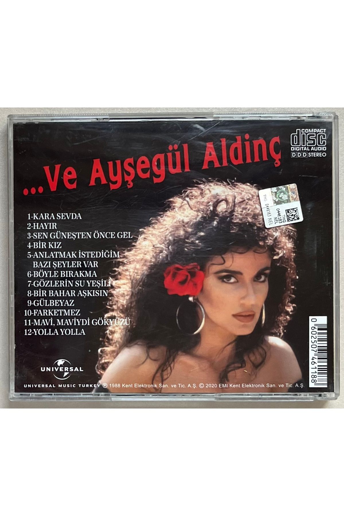 Plakevi İzmir-Ayşegül Aldinç and Ayşegül Aldinç Cd (Original Period Print Cd) 2