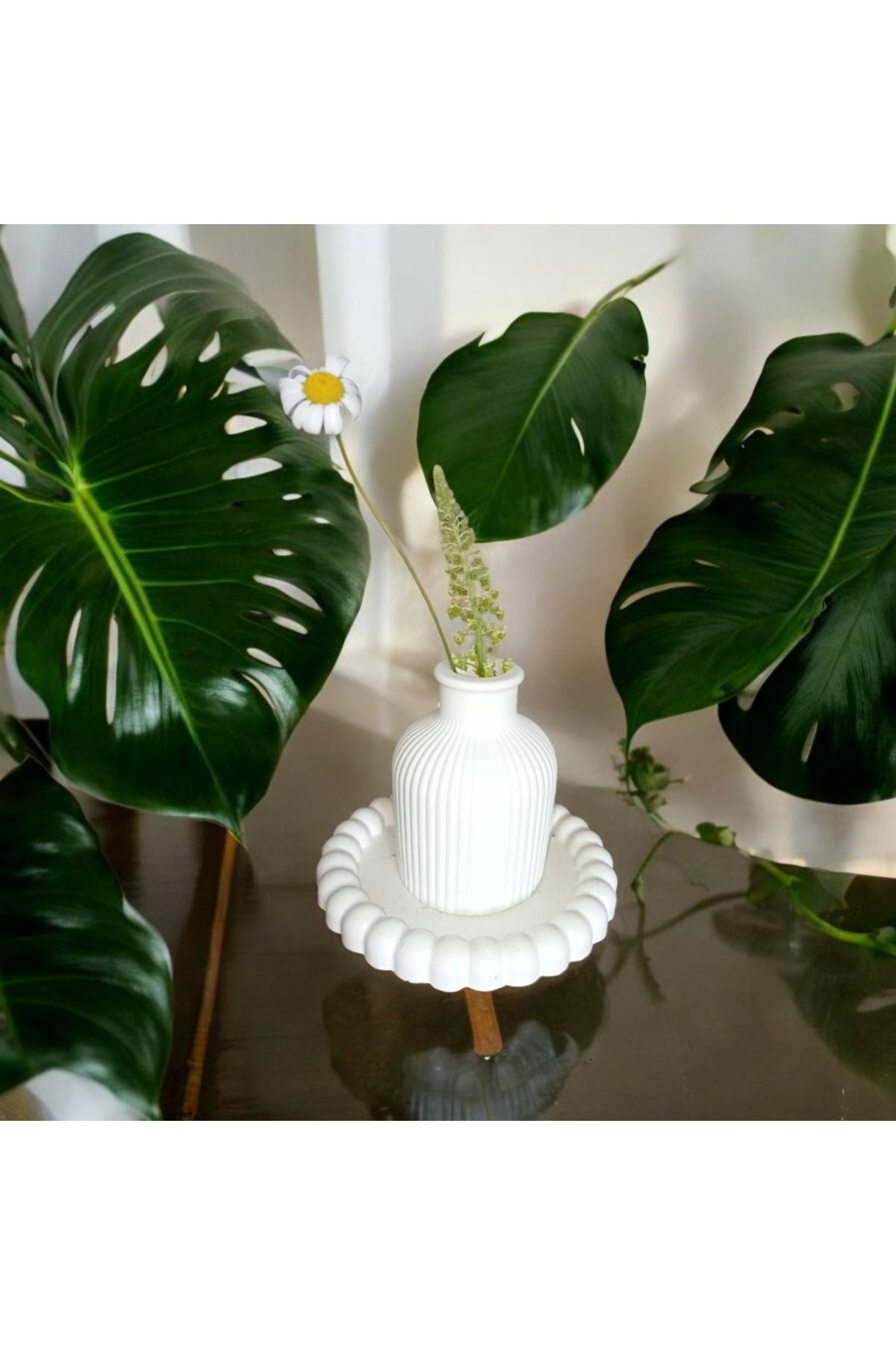 YILDIZ DECOR Bubble Tabak Pinterest Vazo Çiçek Koyulabilir Dekoratif Obje | Dayanıklı-sağlam Yapılı