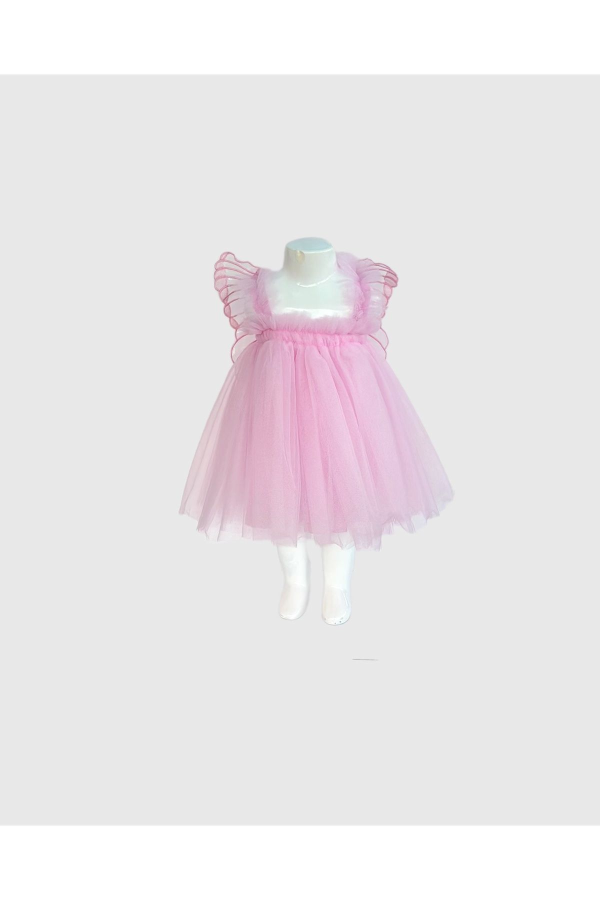 VİTASTORETR KELEBEK KABATLI BEBEK TÜL ELBİSE