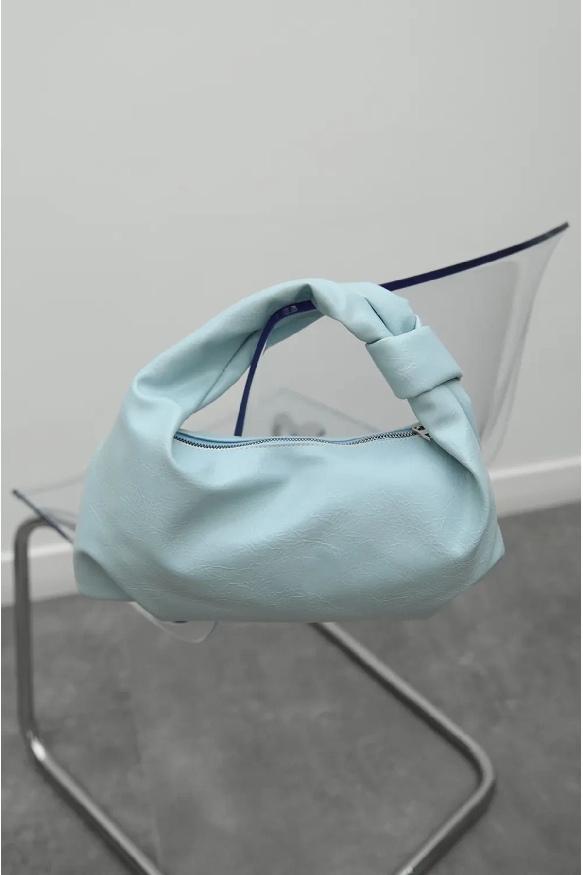 BAGS Ember Mavi El Çantası