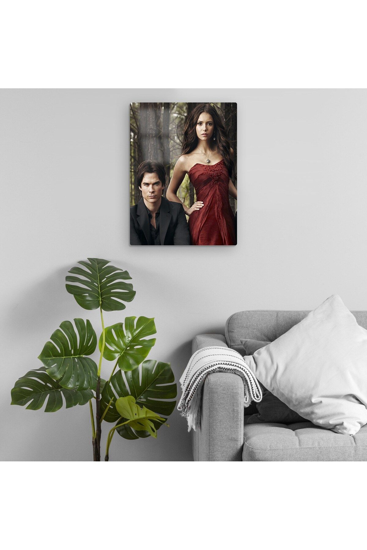Pixxa Vampire Diaries Metal Tablo Model 2