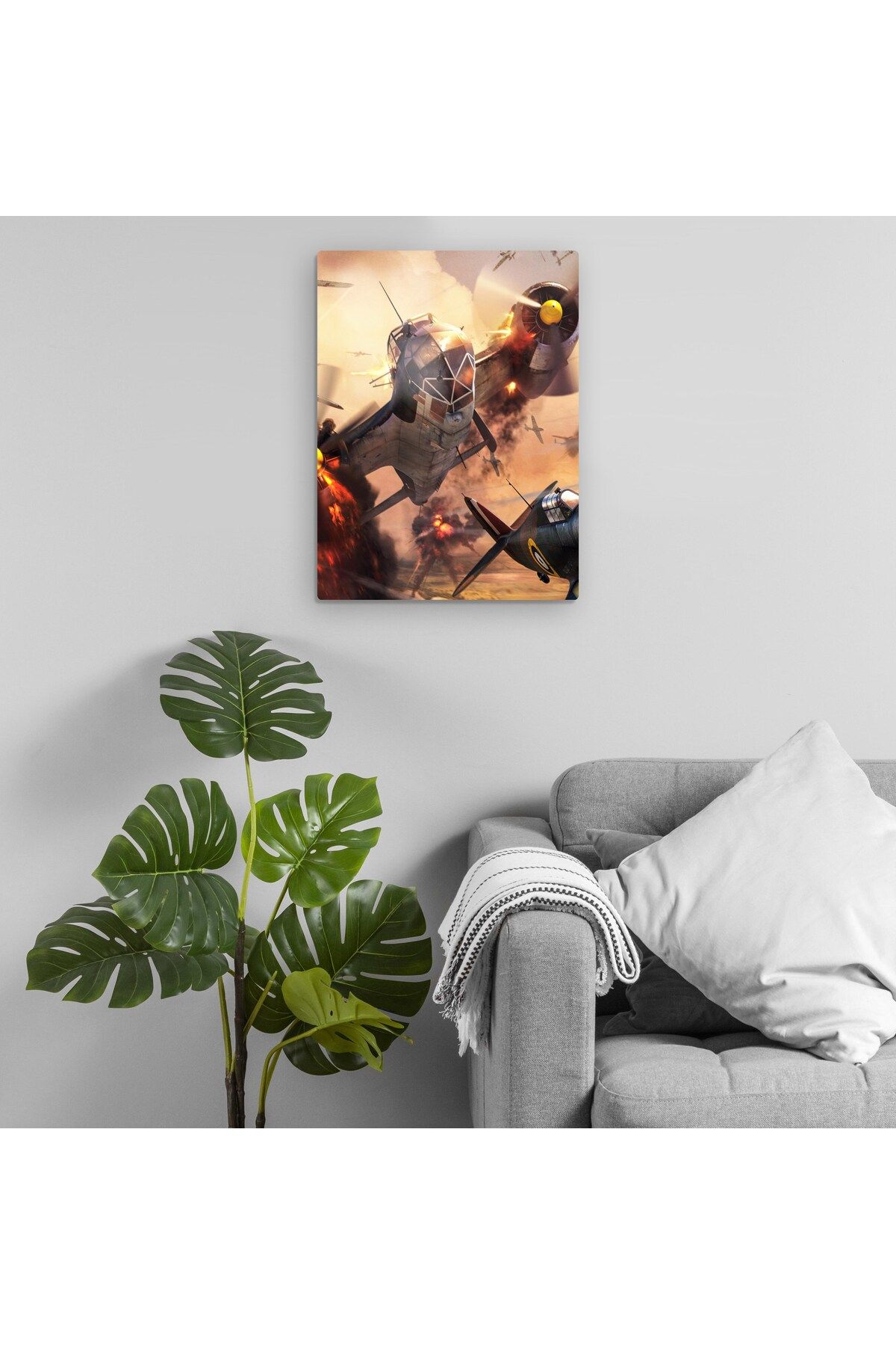 Pixxa War Thunder Metal Tablo Model 5