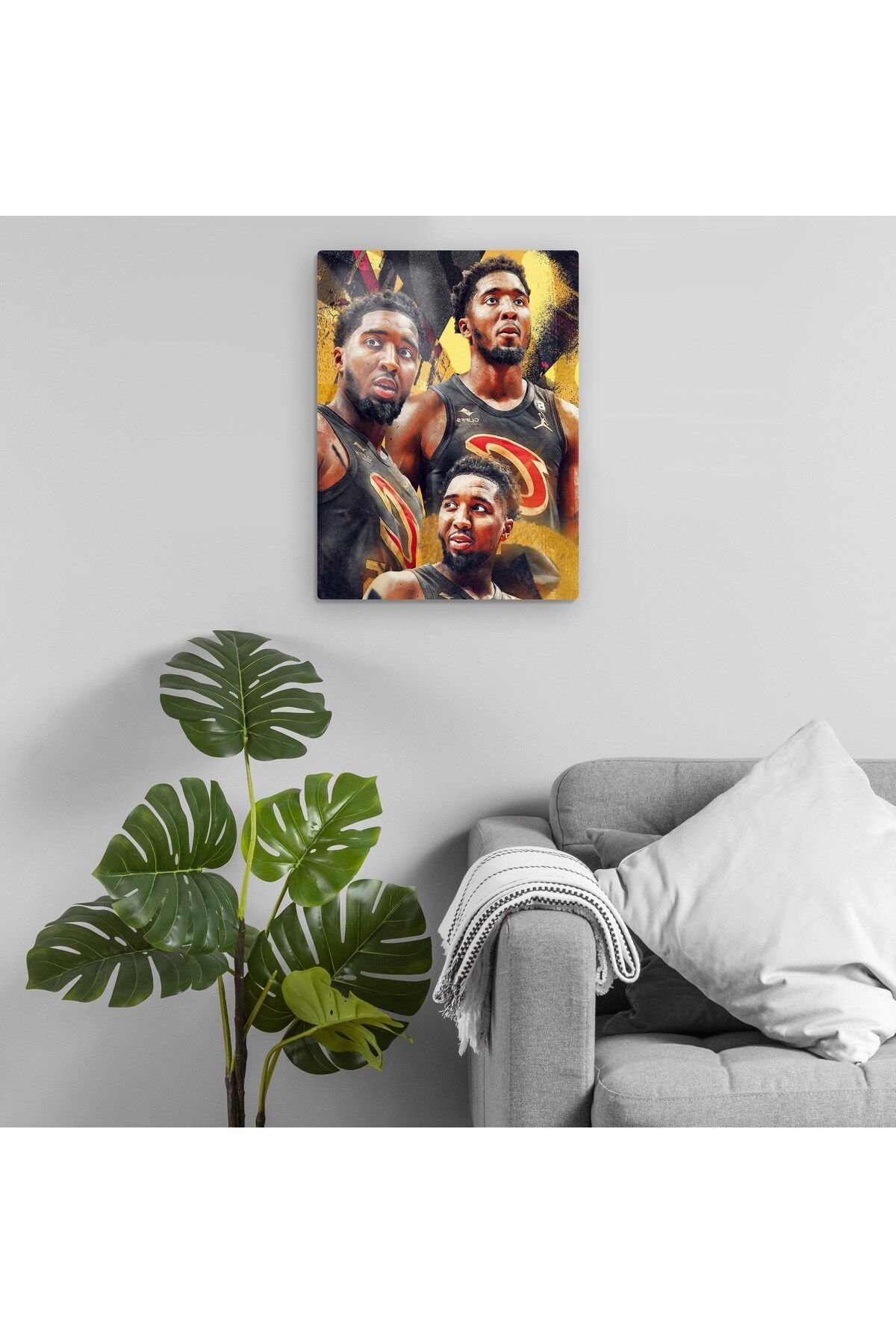 Pixxa Donovan Mitchell - Cleveland Cavaliers Metal Tablo Model 1
