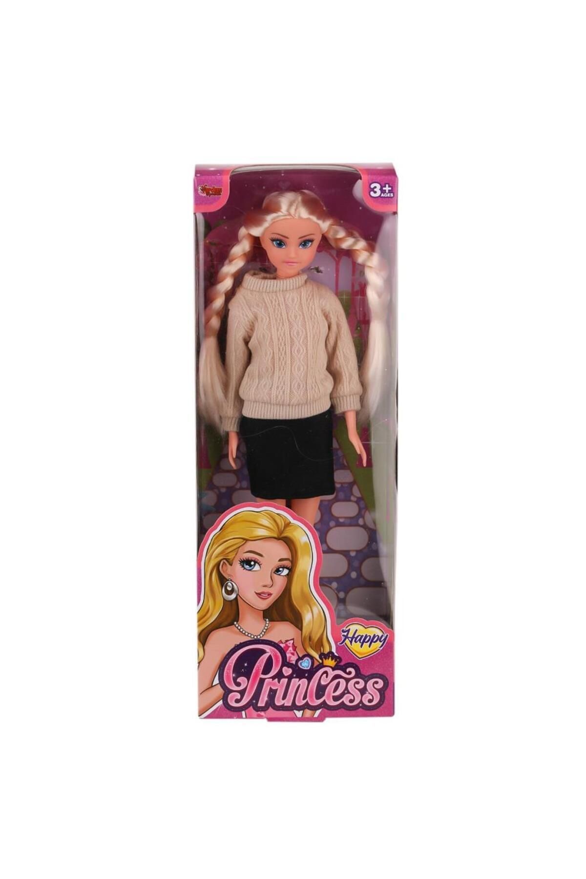 Kanonik Education WG-115527 Kazaklı Örgü Saçlı Bebek 29 cm -Vardem Oyuncak