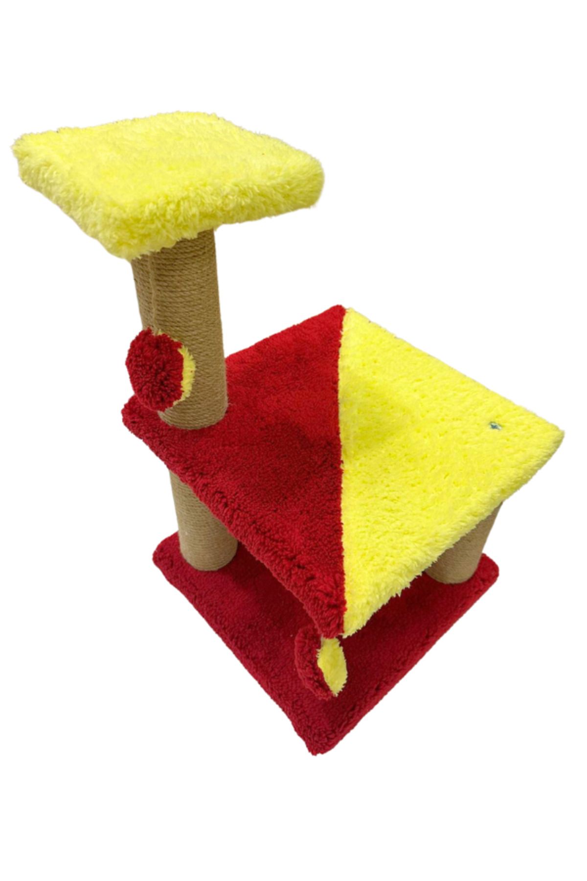 Komano Pontika-3 Layer Kitten Scratching Board with Fan Set/ 46 Cm/ Suitable for Kittens Gs/Bjk/Fb 4
