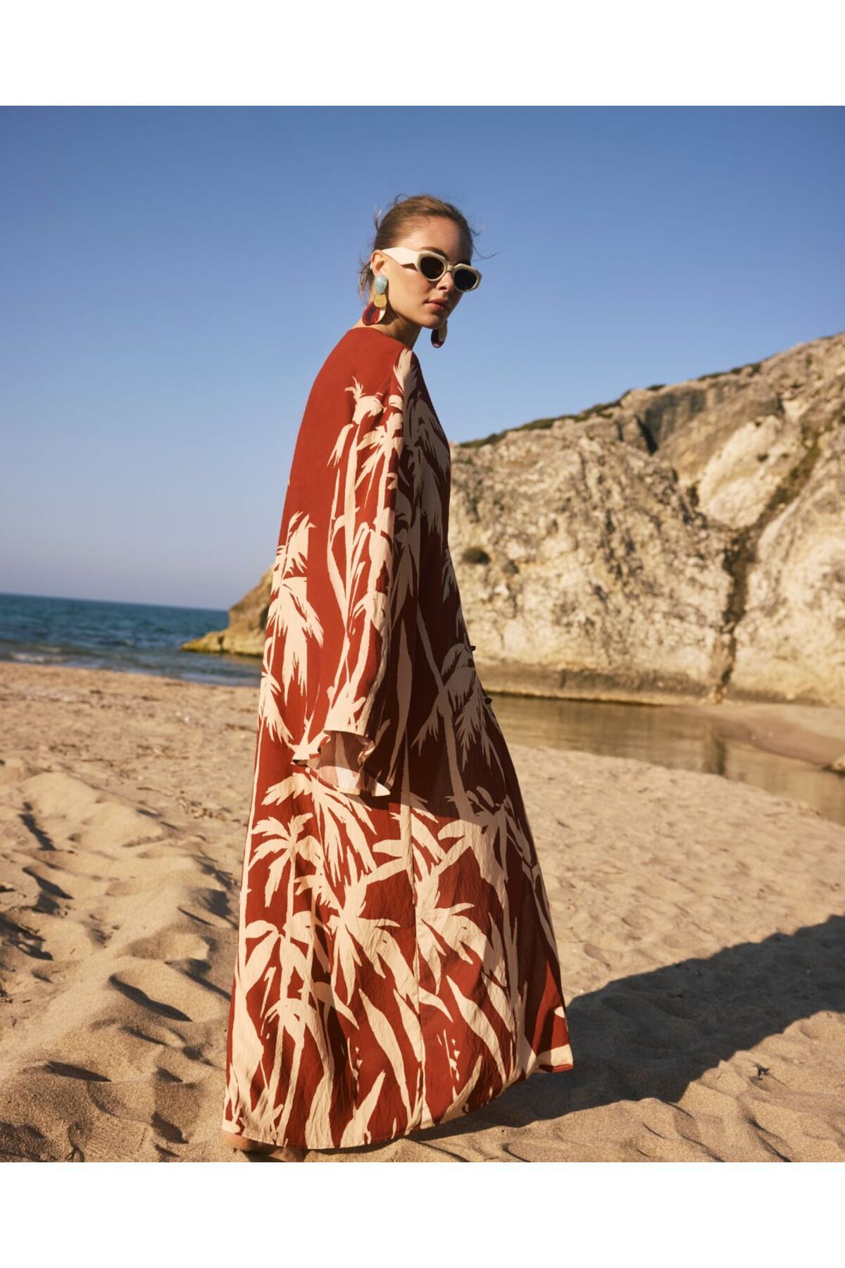 Kadın Mauritius Kimono