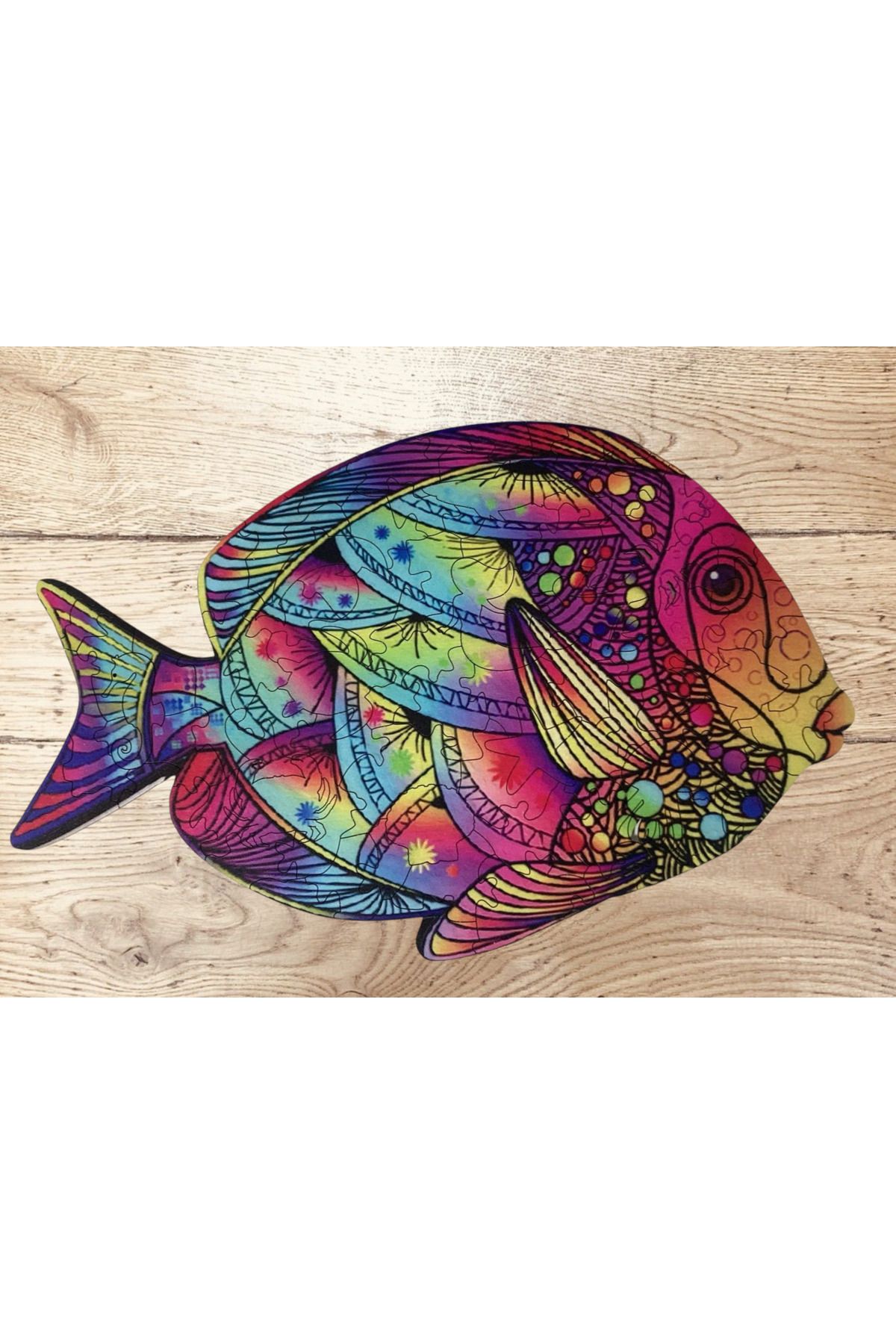 krc Ahşap Puzzle 84 Parça