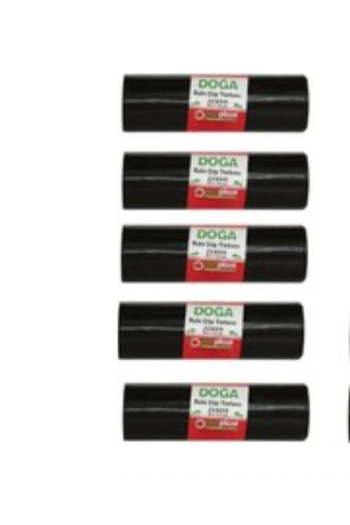 ECOPLAST Doğa Jumbo Boy Çöp Torbası Poşeti -500 Gr. - 90 Litre - 80 x 110 Cm / 10 Adetlik 5 Rulo (50 Adet)