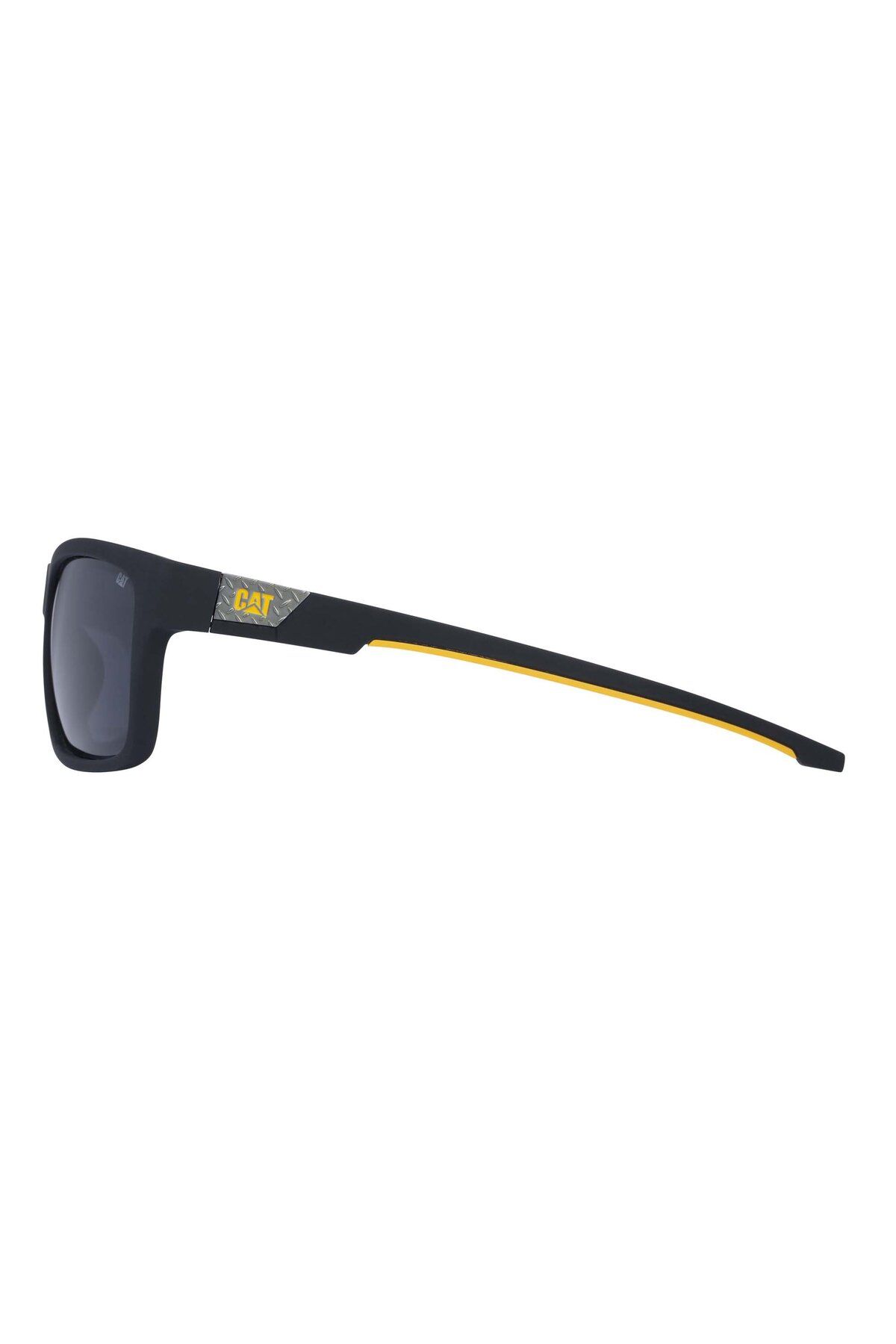 Caterpillar-Polarized Sunglass CTS-CODER-104P Rectangular Matt Black 3