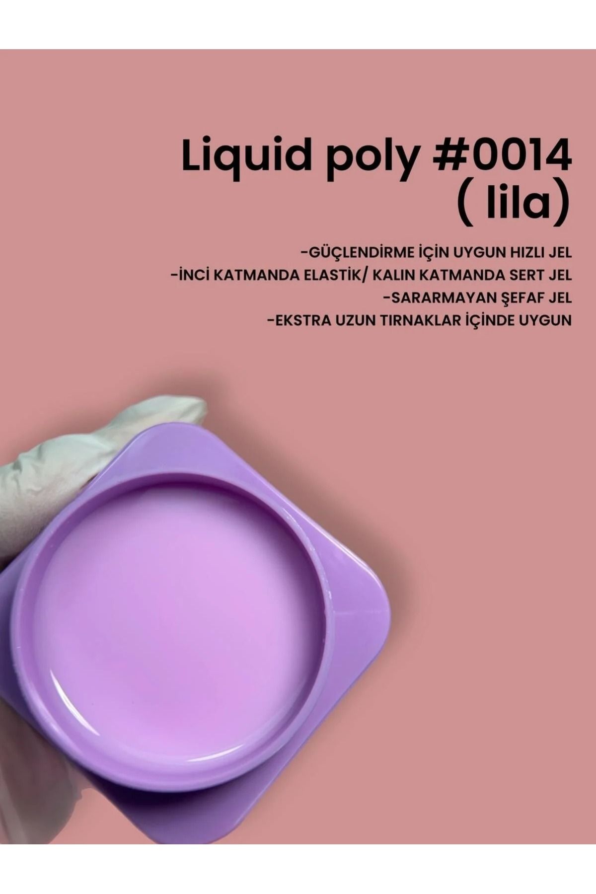VIOLA BEAUTY Liquit Poly Gel - Akışkan Formül 50 ml