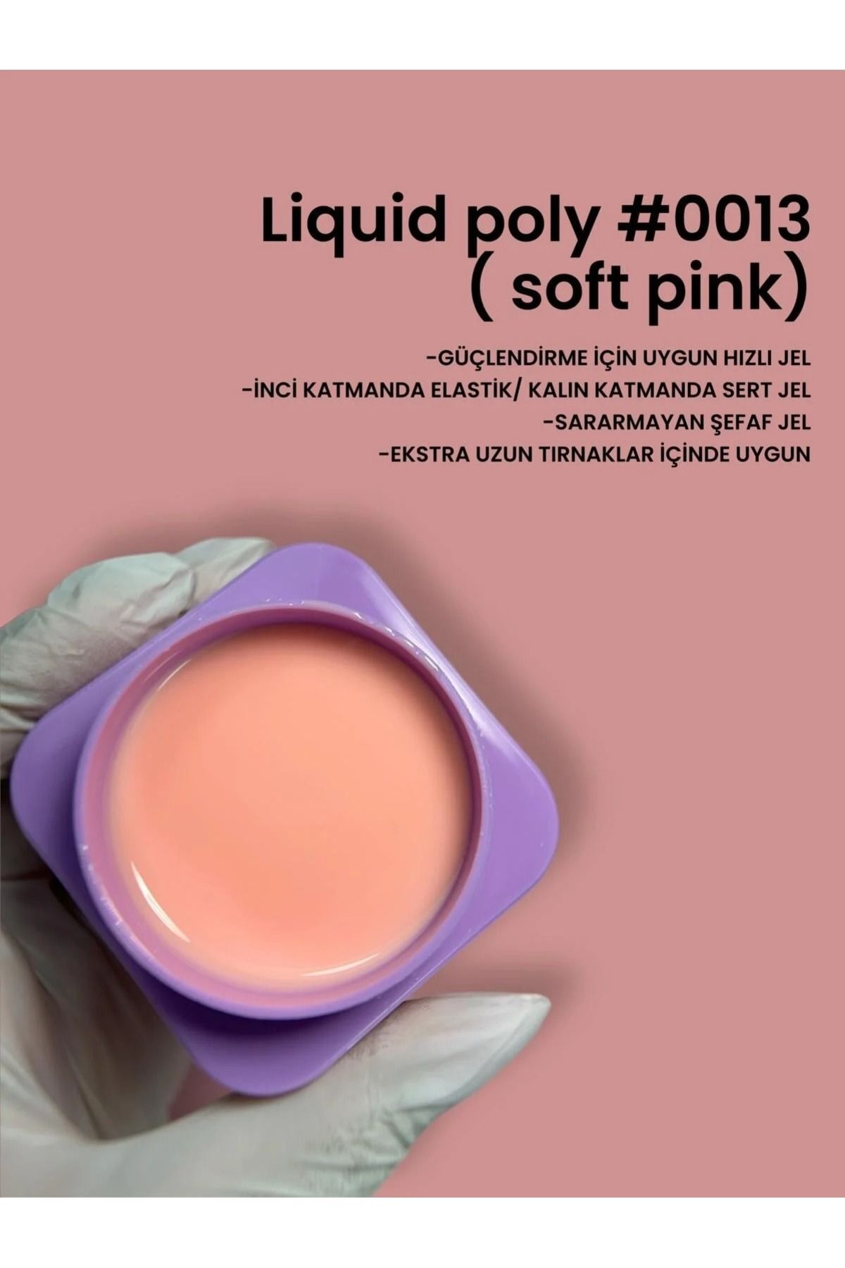 VIOLA BEAUTY Liquit Poly Gel - Akışkan Formül 50 ml
