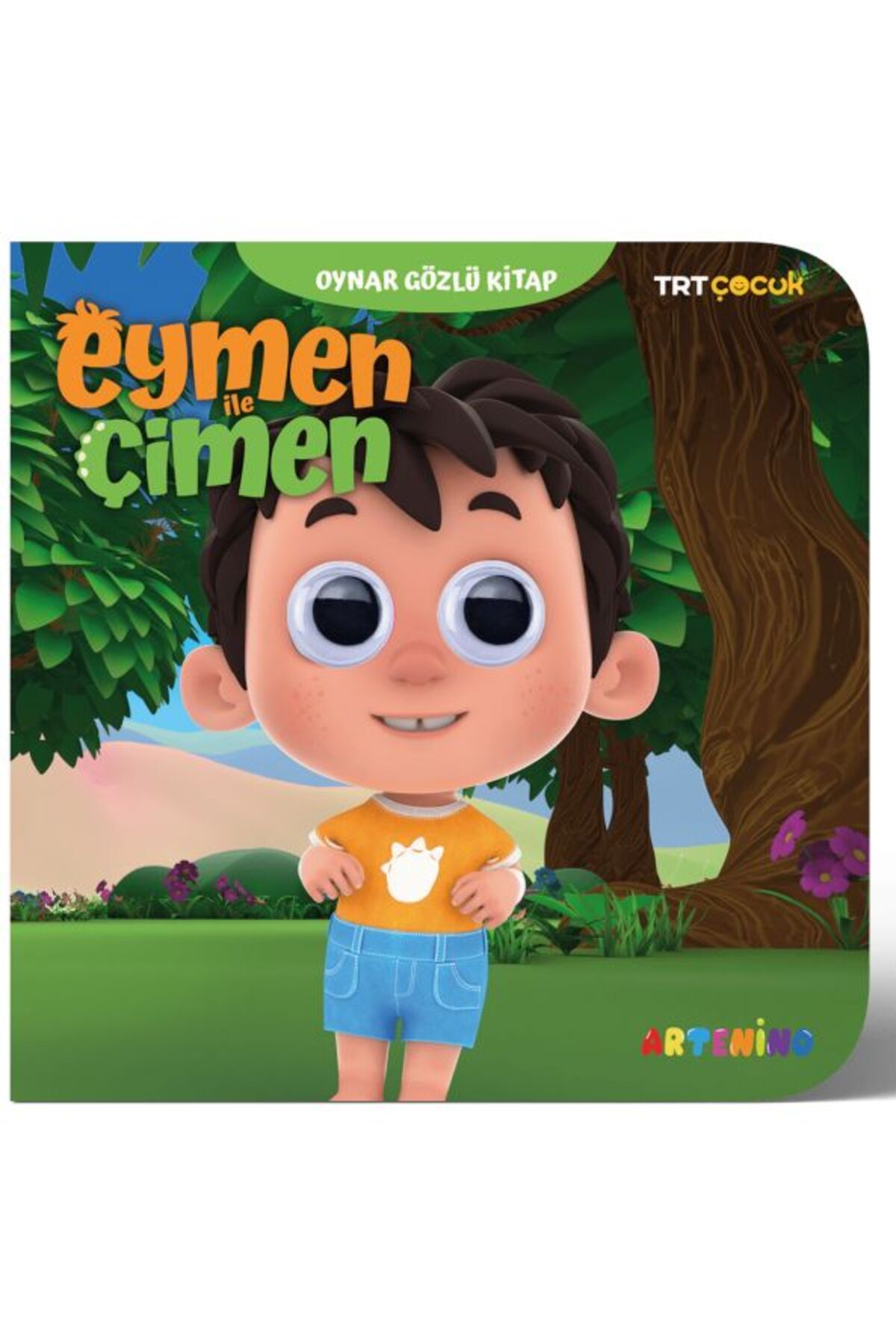 Destek Yayınları Eymen ile Çimen - Trt Çocuk Oynar Gözlü Kitap