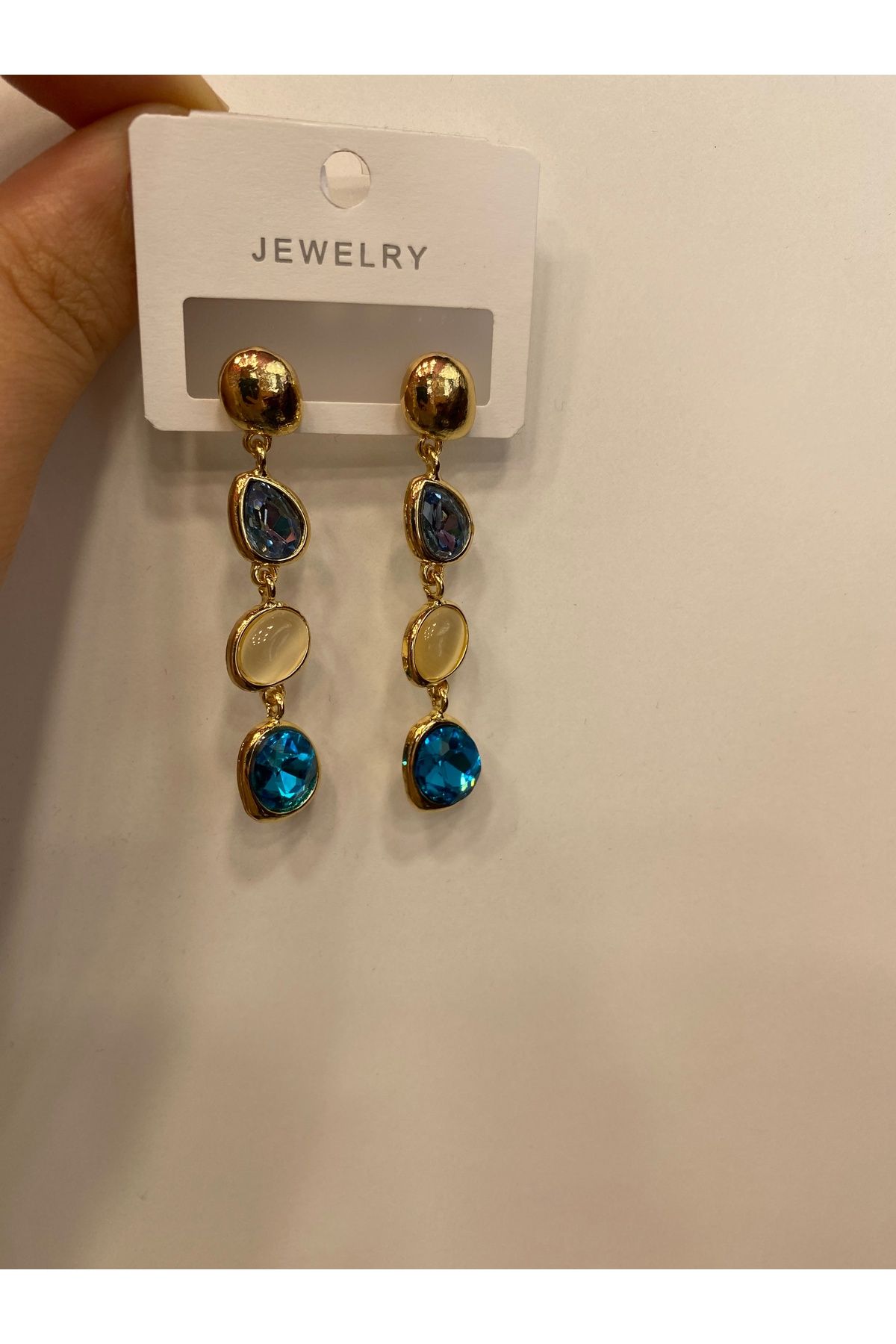 so'lis collection Vip Çok Renkli Küpe
