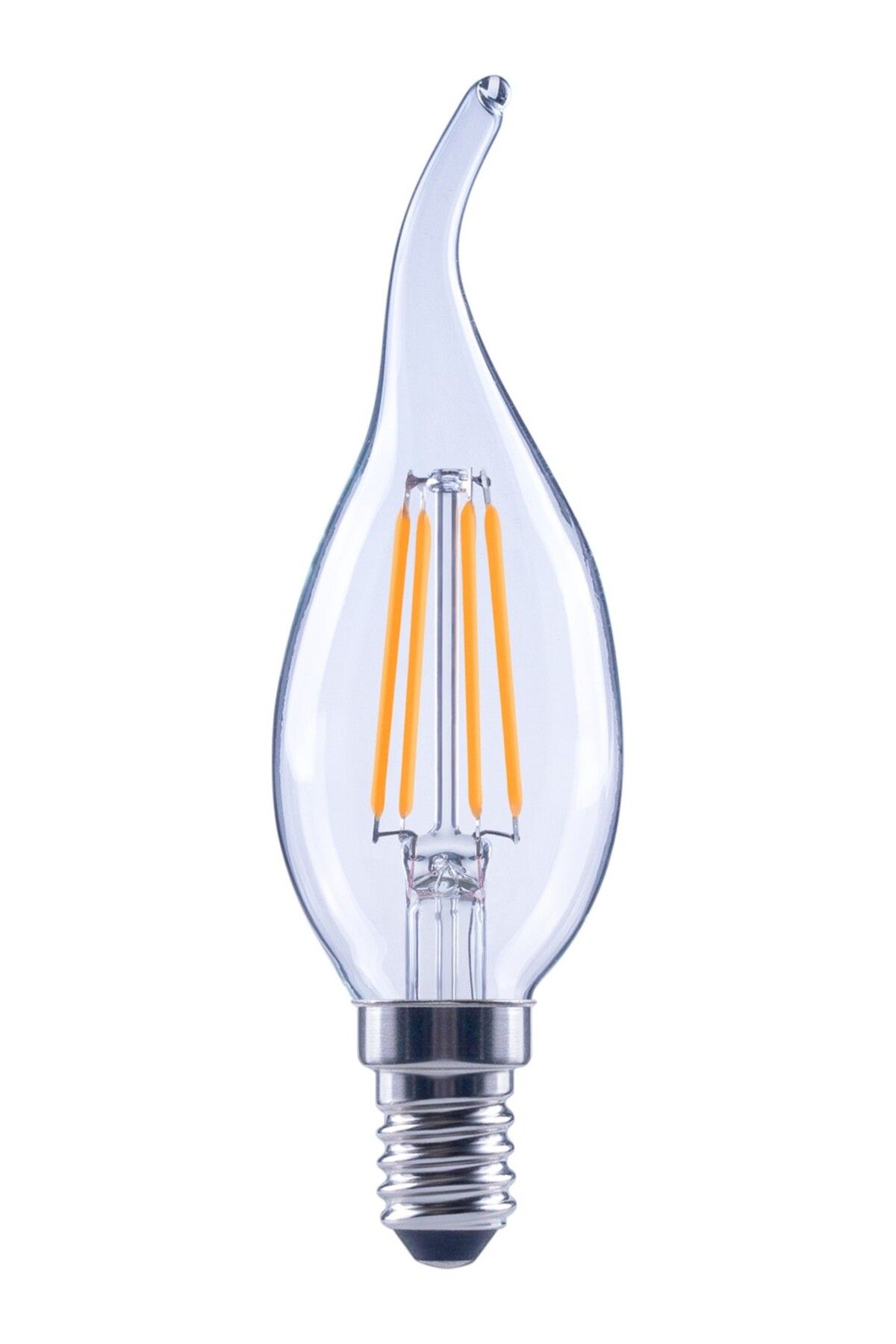 Osram Led Fılament 4W 2700K 470lm E14 Duy Beyaz Işık Ampul Kıvrık Uç