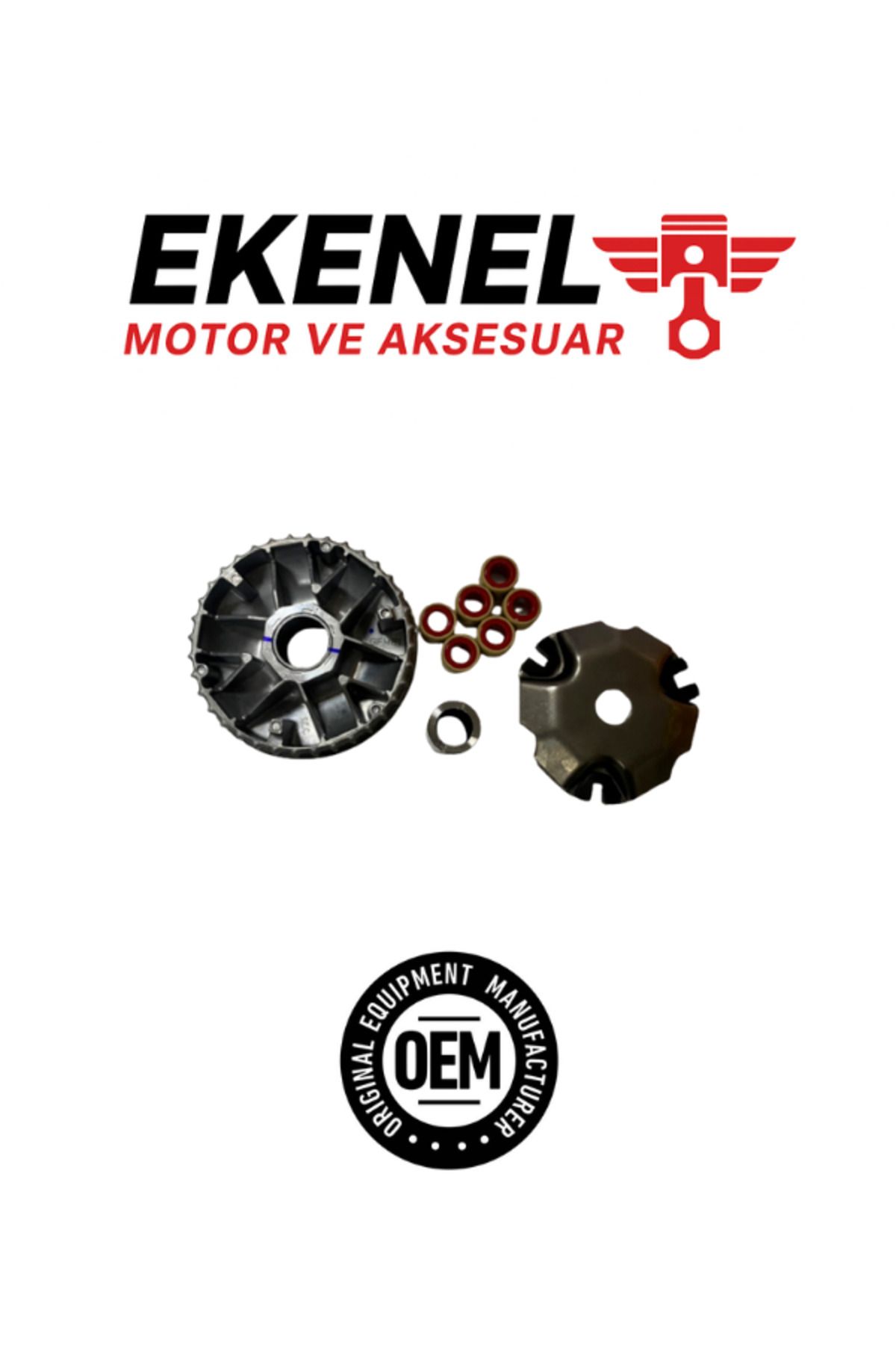 OEM Honda Spacy 110 Ön Varyatör Seti (Sabit Yanak Hariç) OEM