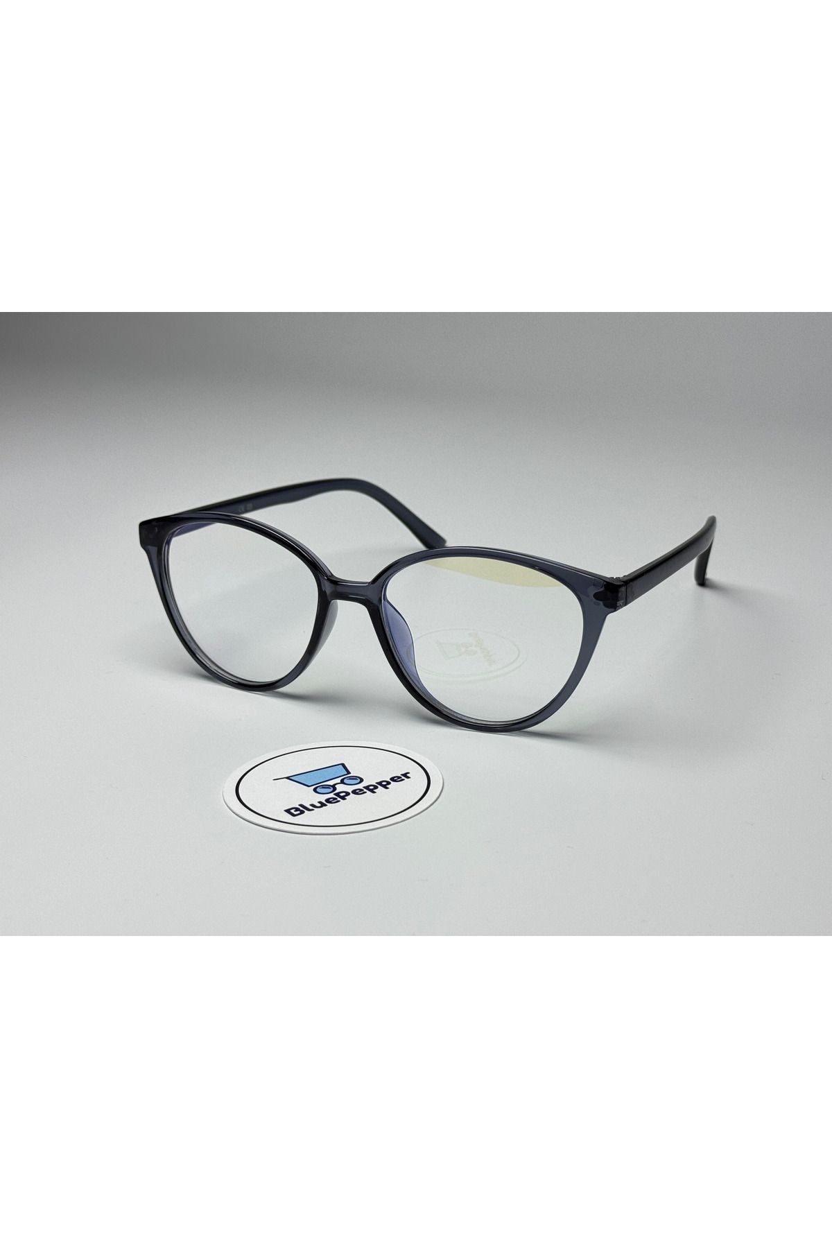 MONAL Lily Mavi Işık Korumalı Gözlük Unisex Cateye Optik Uyumlu Camları Değişebilir