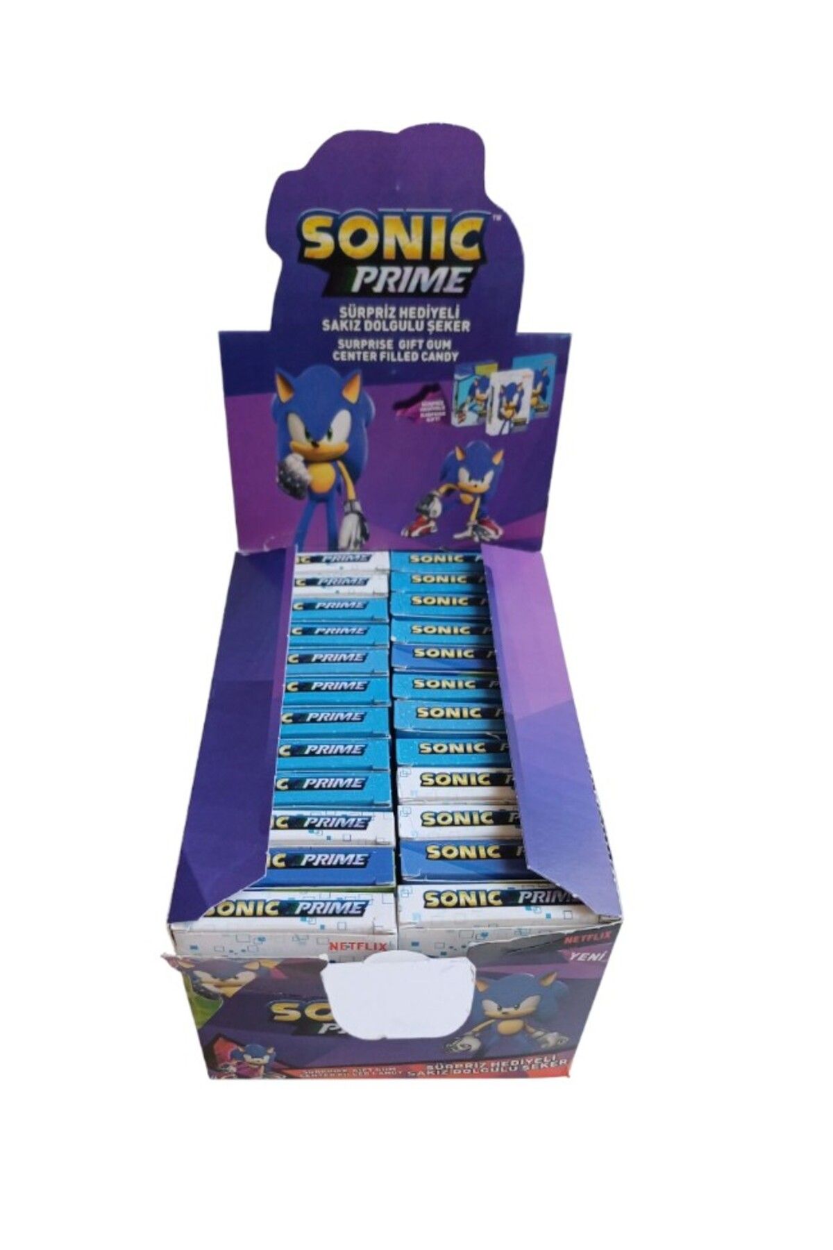 Toys Yeni Sonic Karakter Oyun Kartları 24 Minik Kutu Her kutuda 10 Adet Kart Toplam 240 Adet