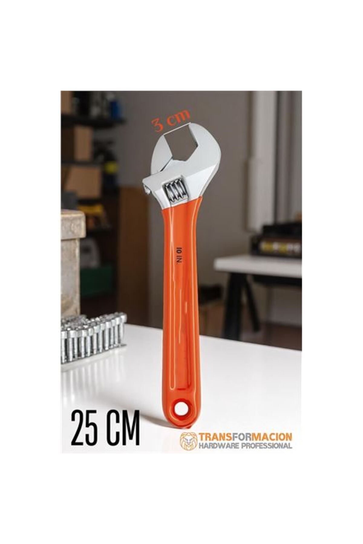 ModaCar 3 cm Ağız Kurbağacık - İngiliz Anahtarı 10 İnç 25 cm