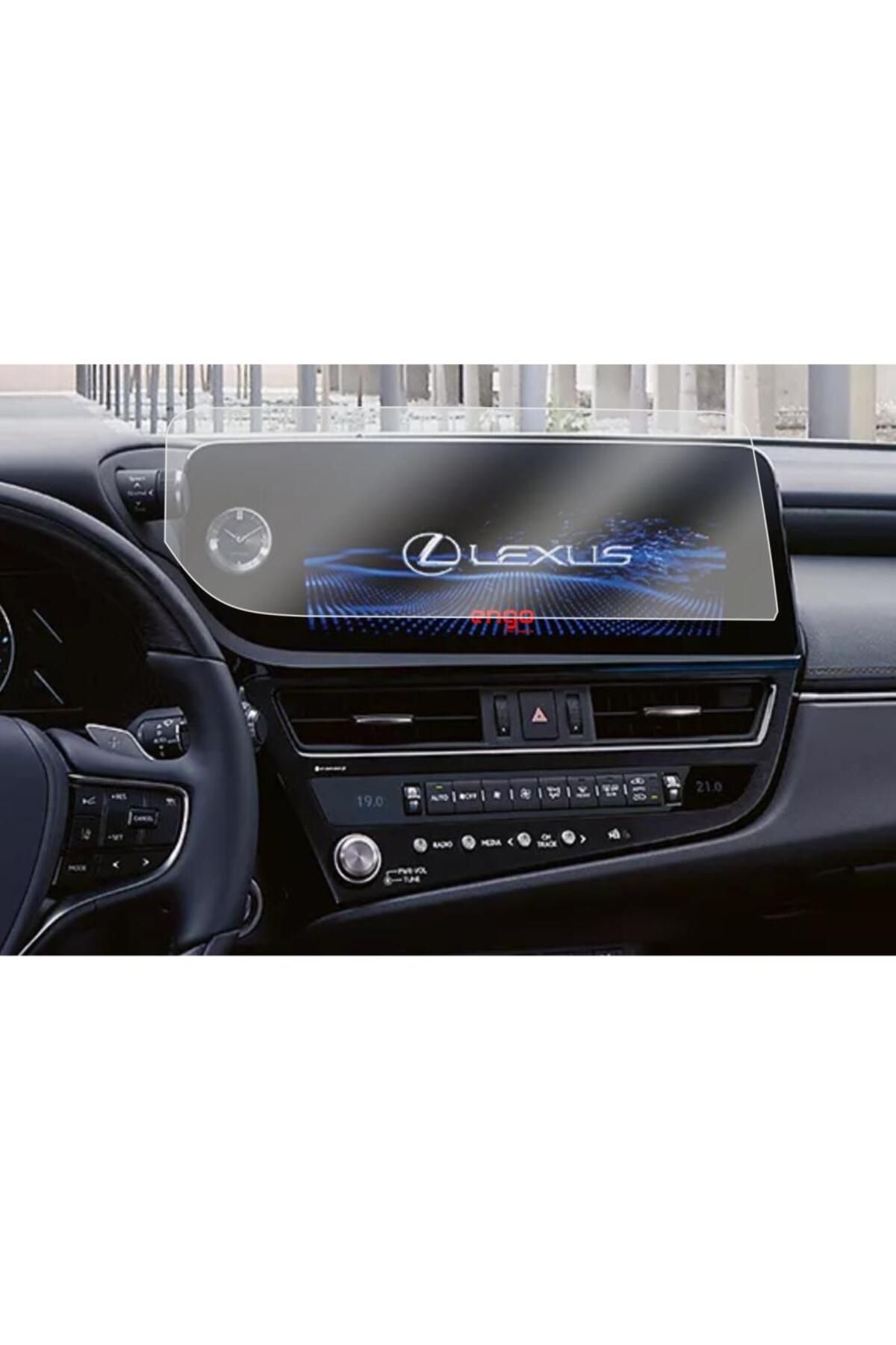Engo Lexus ES 12.3 inç Mat Ekran Koruyucu Multimedya Şeffaf