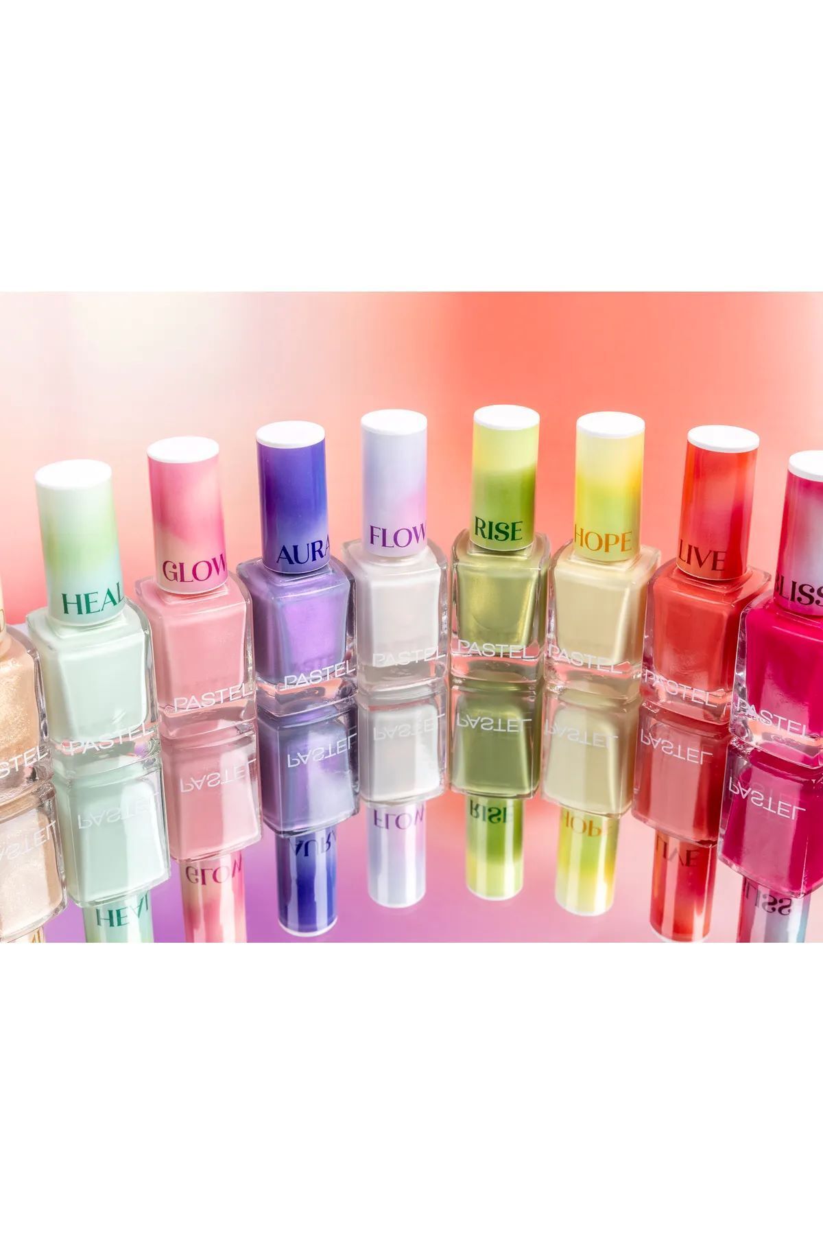 Pastel 2025 Summer Collection Aura 14 lü Oje Set