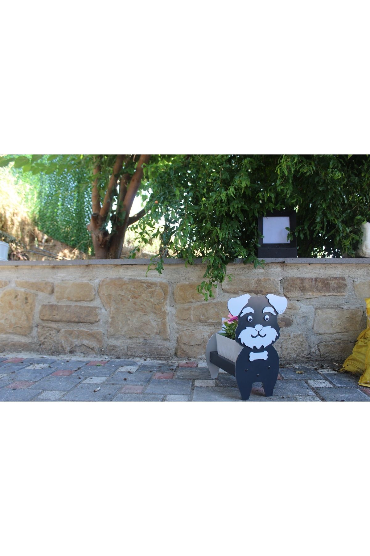 Makermach Köpek Saksı Standı (Saksı Hediyeli)