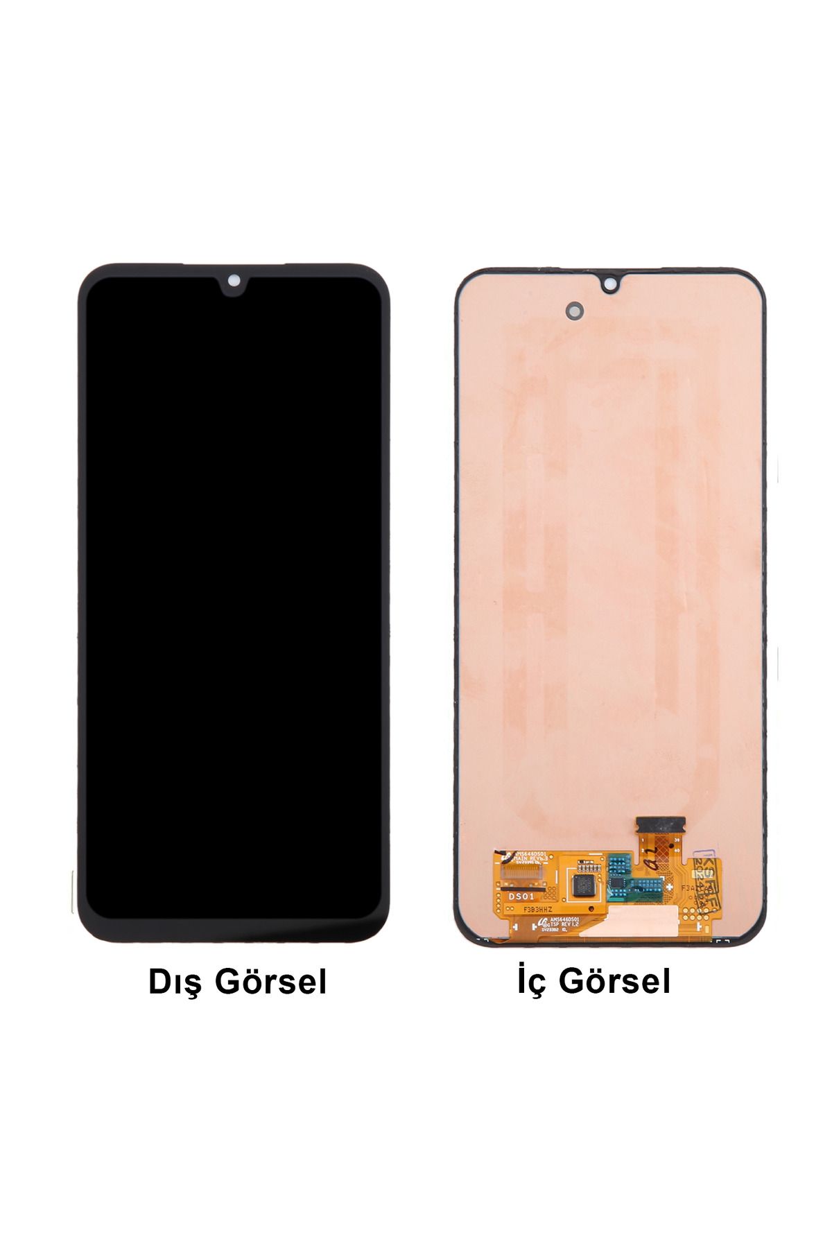 Teknonet Samsung Galaxy A25 Uyumlu TFT Kalite Lcd+Dokunmatik - Siyah