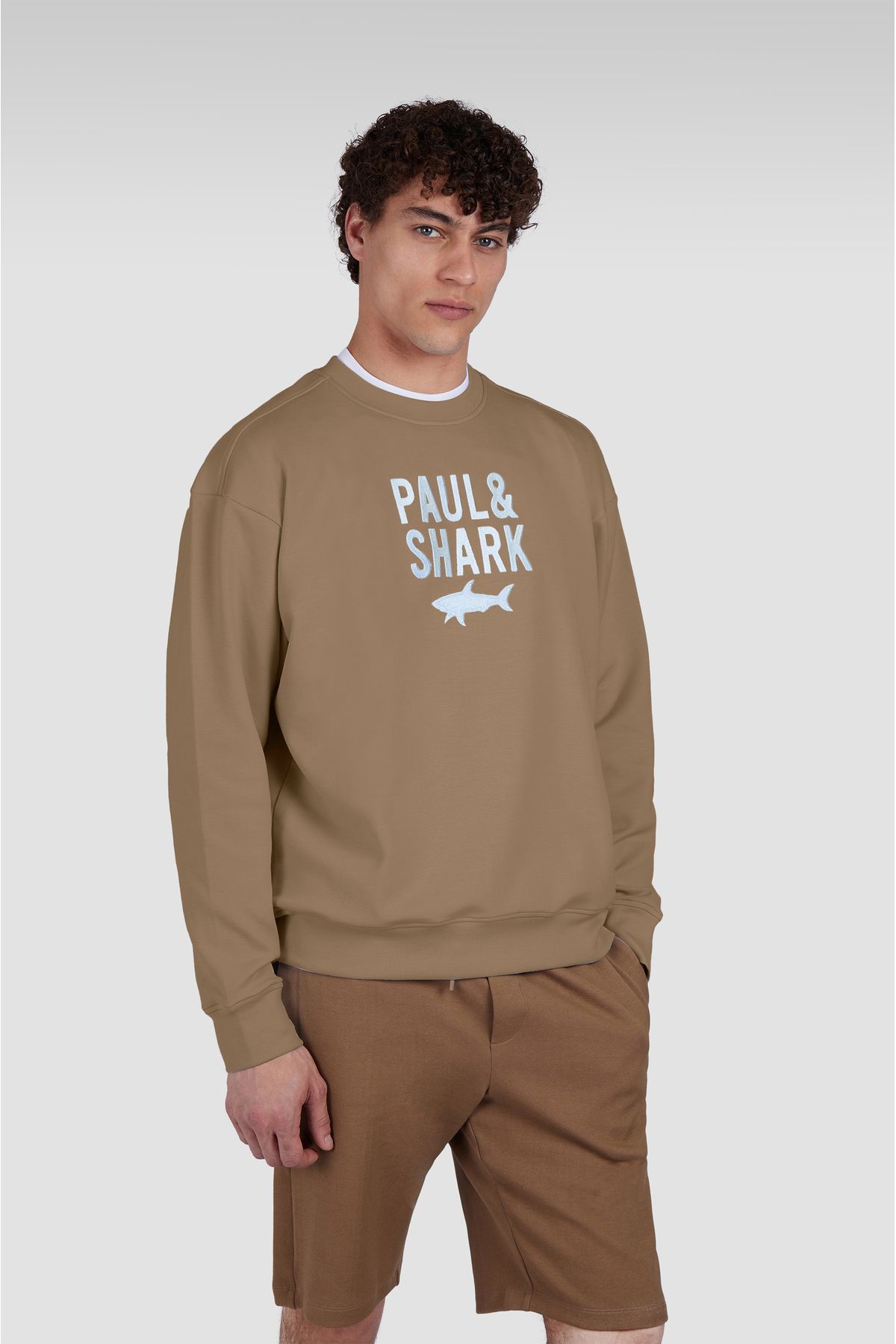 PAUL&SHARK COTTON NYLON SWEATSHIRT