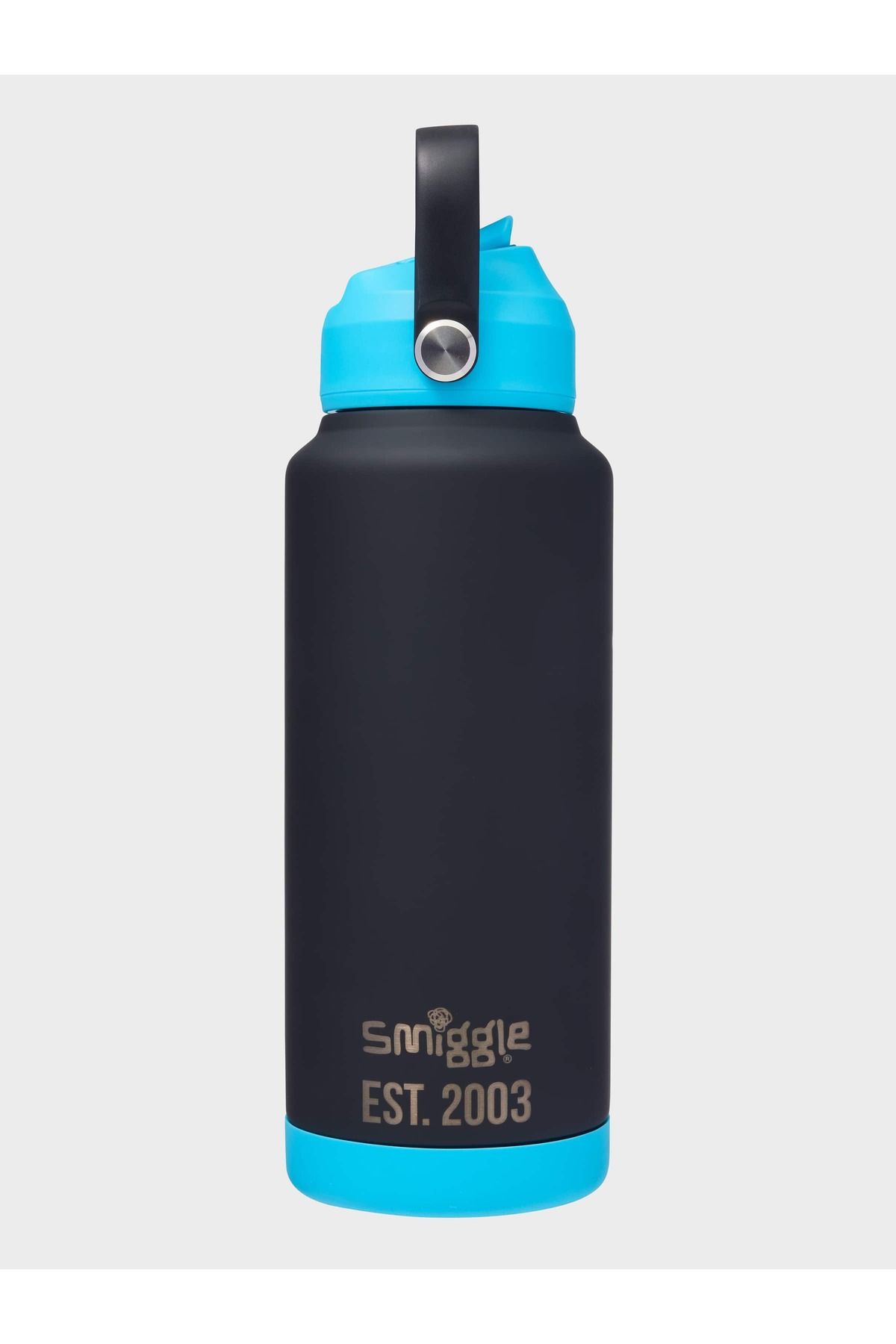 SMIGGLE Neon Squiggle Yalıtımlı Paslanmaz Çelik İçecek Şişesi 1L Bpa İçermez Çift Çeperli