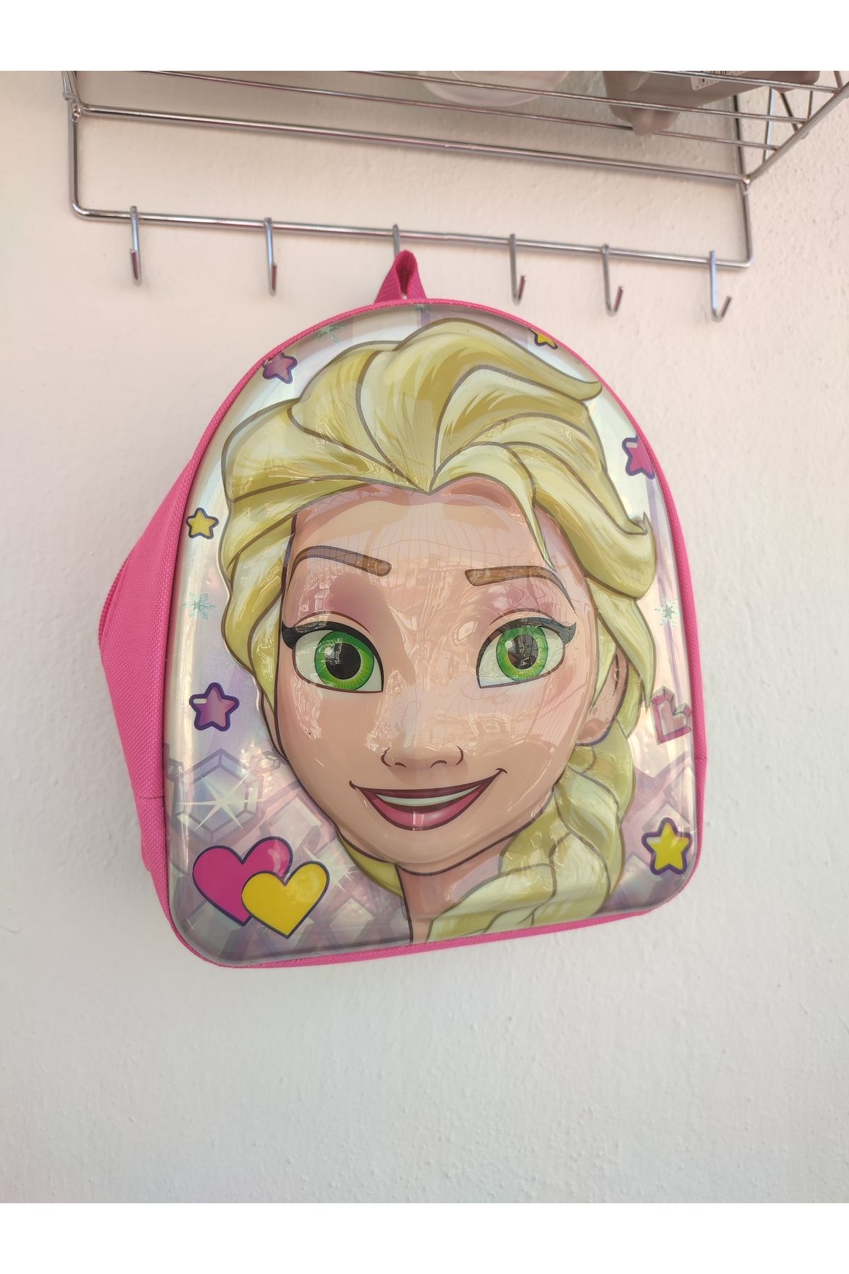Doze Elsa Karlar Prensesi Desenli Kız Çocuk Çantası