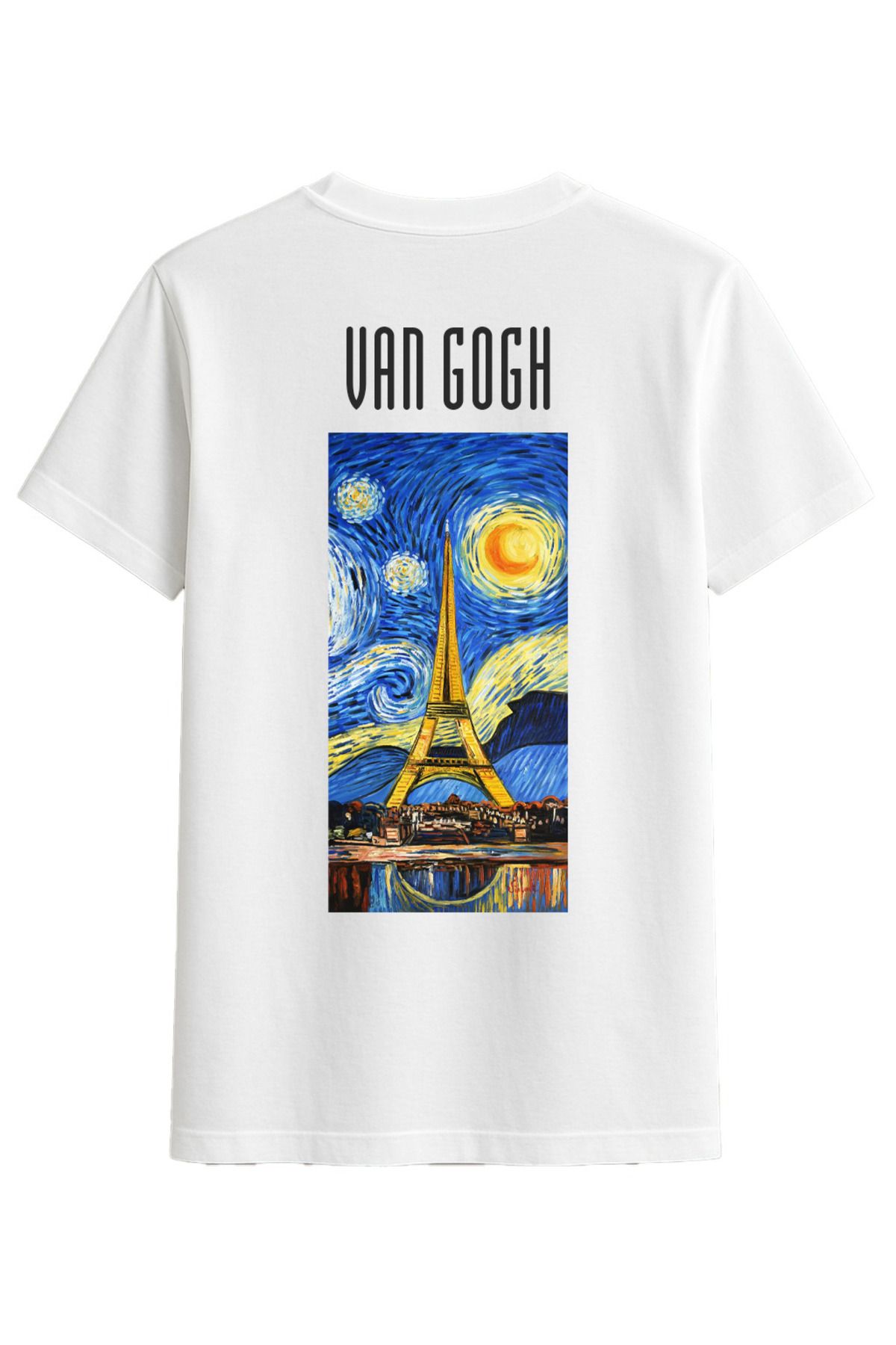 Vigor Wear VAN GOGH Baskılı Oversize UNİSEX T-shirt