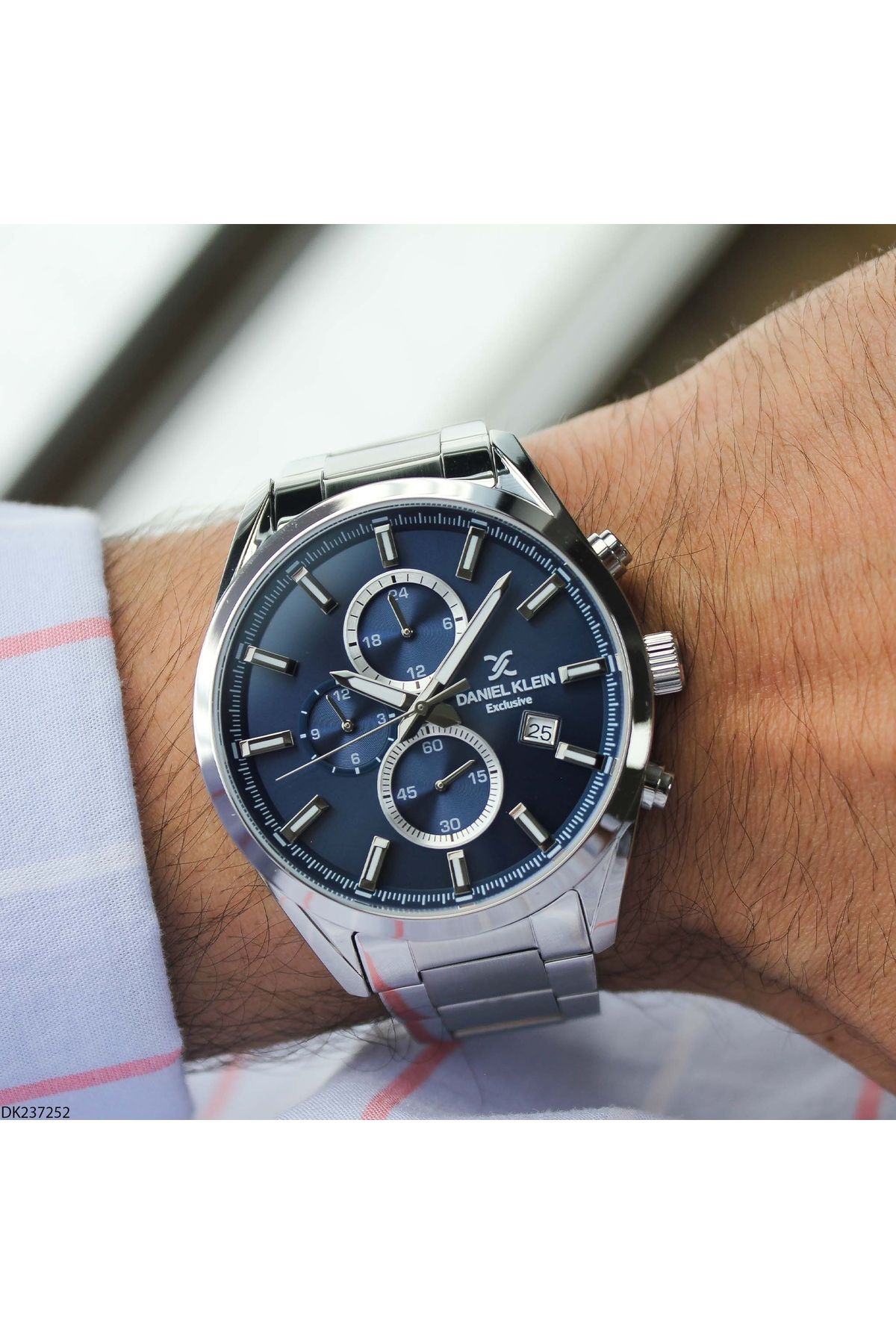 Daniel Klein DK237252-1 Çelik Kordonlu Erkek Kol Saati