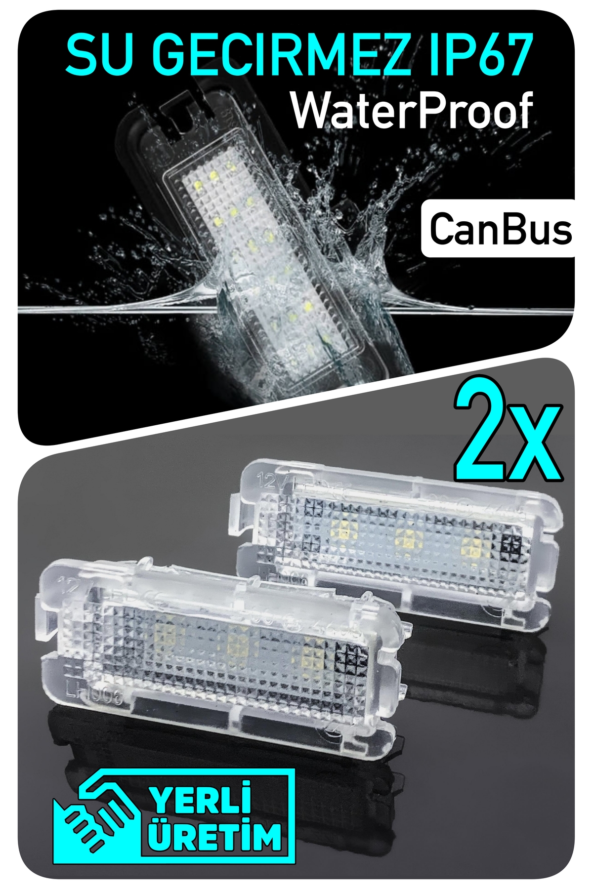 Led Edition Ford Tourneo Connect Courier Custom Canbus Led Plaka