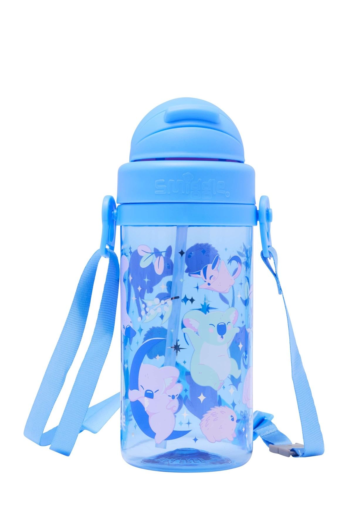 SMIGGLE Koala Detaylı Minik Küçük Askılı Plastik Içecek Şişesi 400ML Bpa İçermez