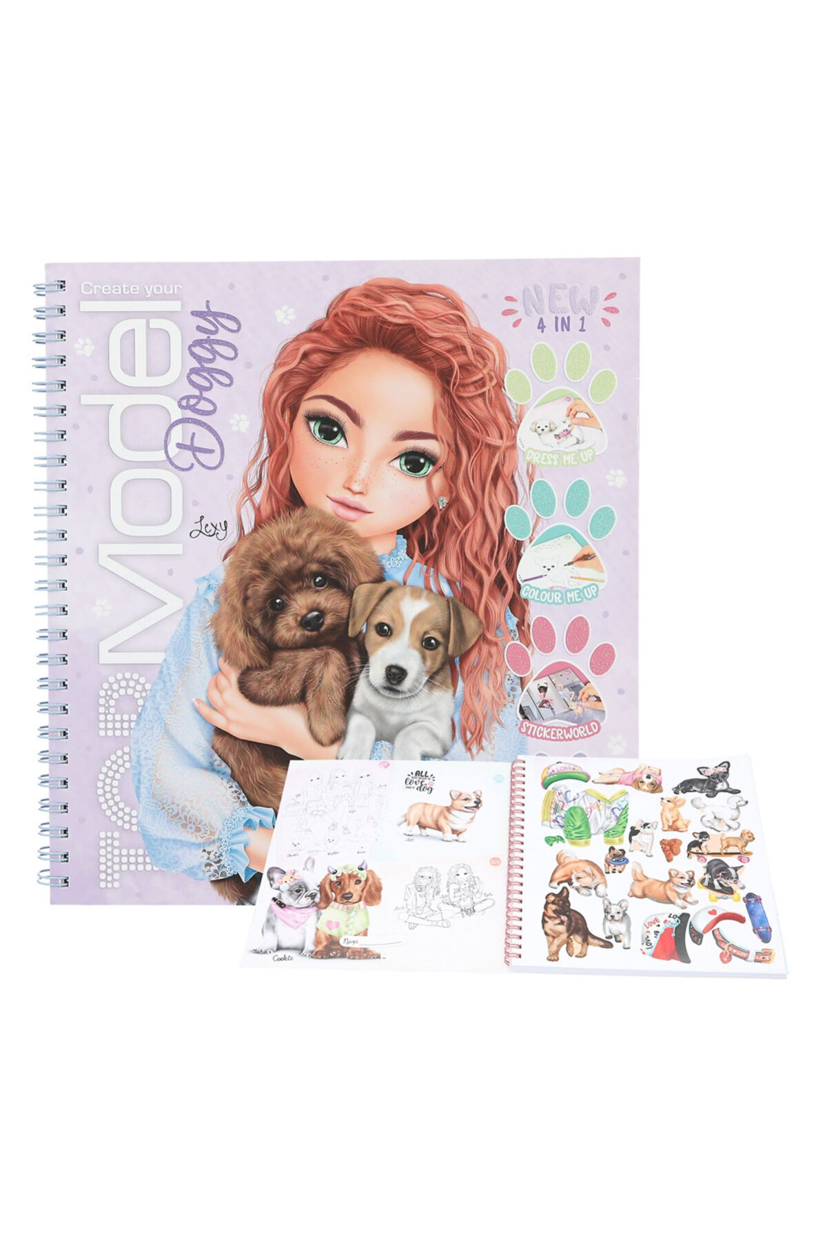 Top Model Köpek Boyama Kitabı 13218 fotoğrafı 5 (önizleme)