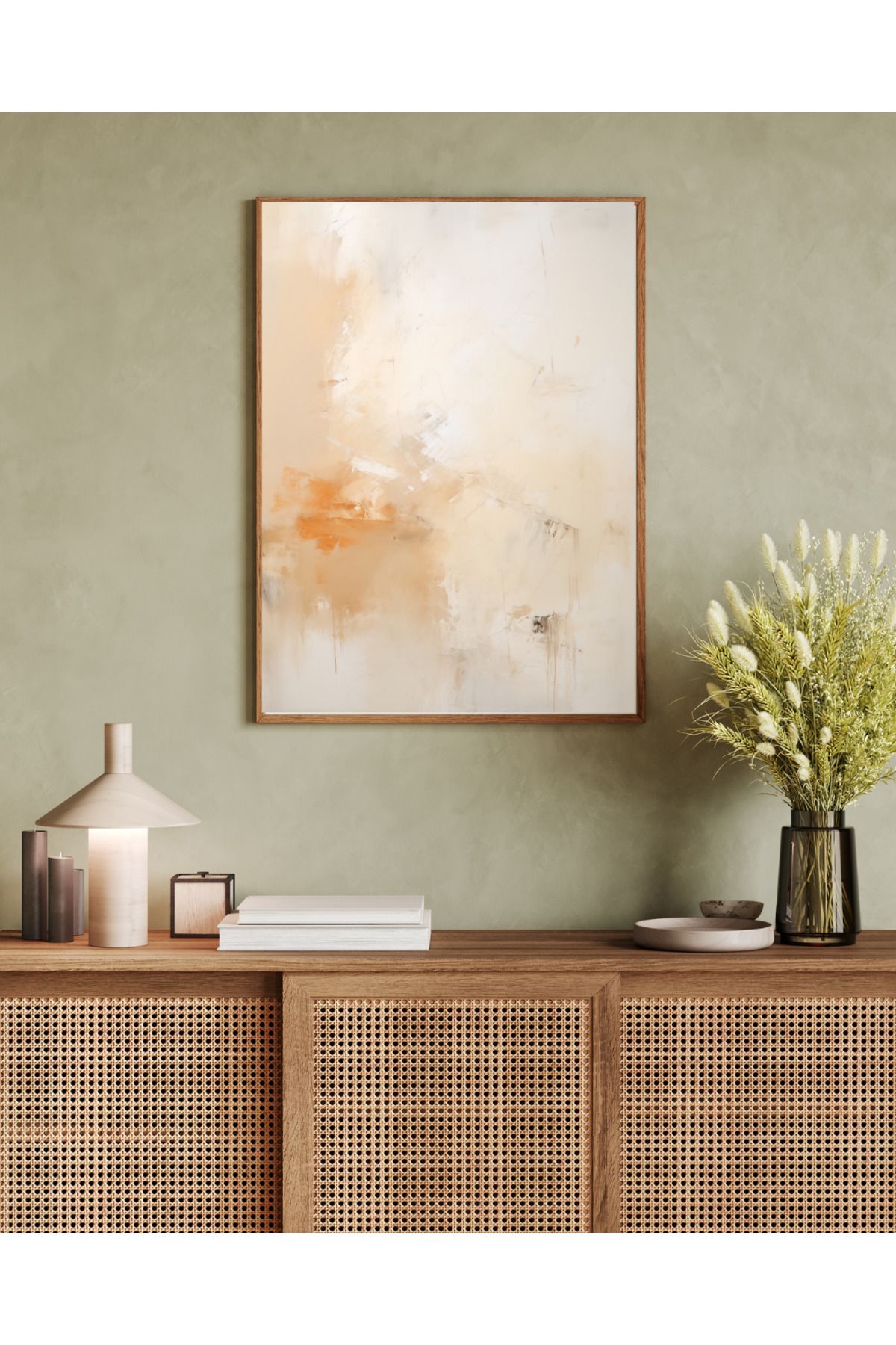 woodhomeworks tek parça salon ofis dekor tablo